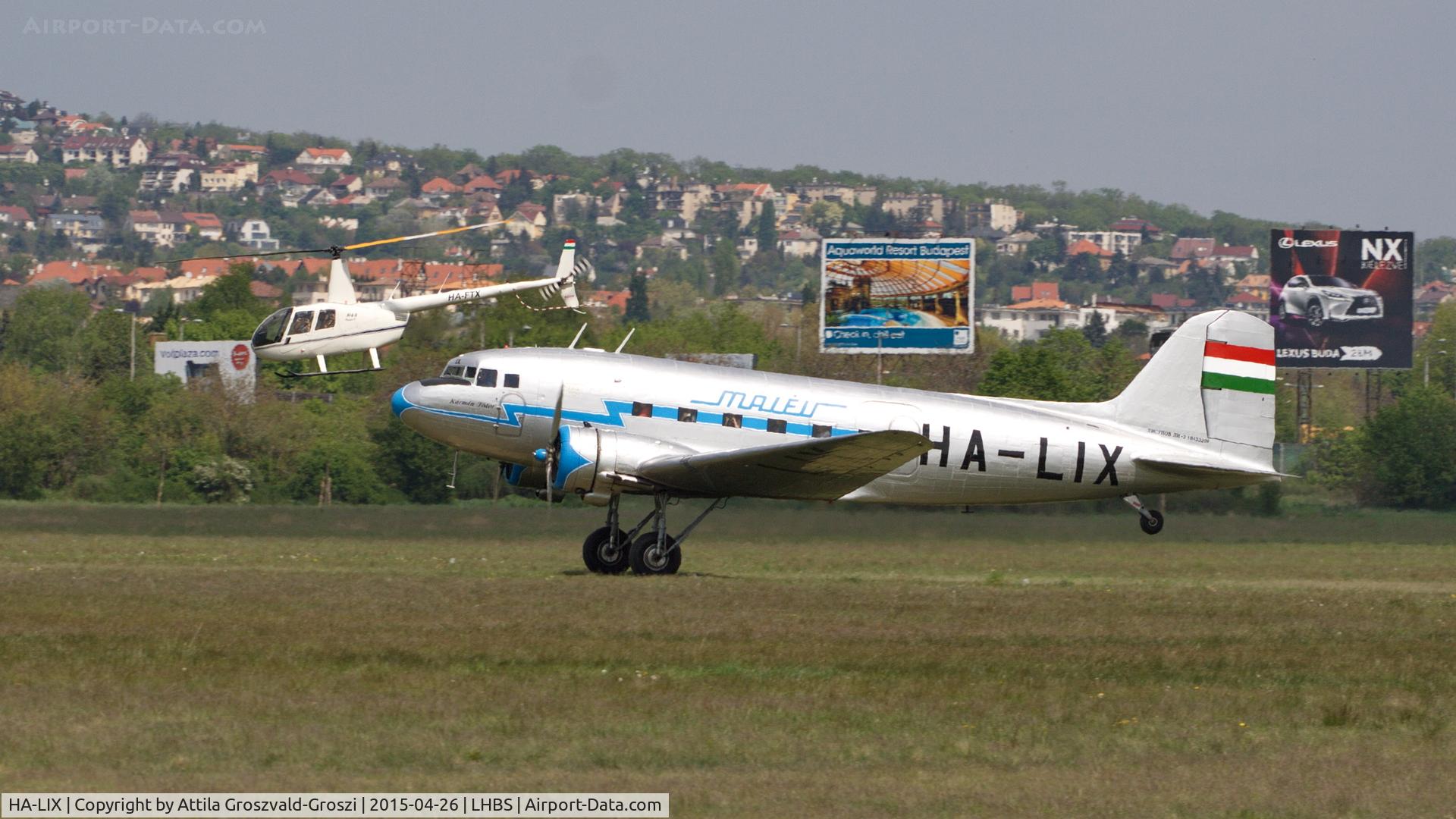 HA-LIX, 1949 Lisunov Li-2T Cab C/N 18433209, Budaörs Airport, Hungary. Gold Timer Fundanation airshow