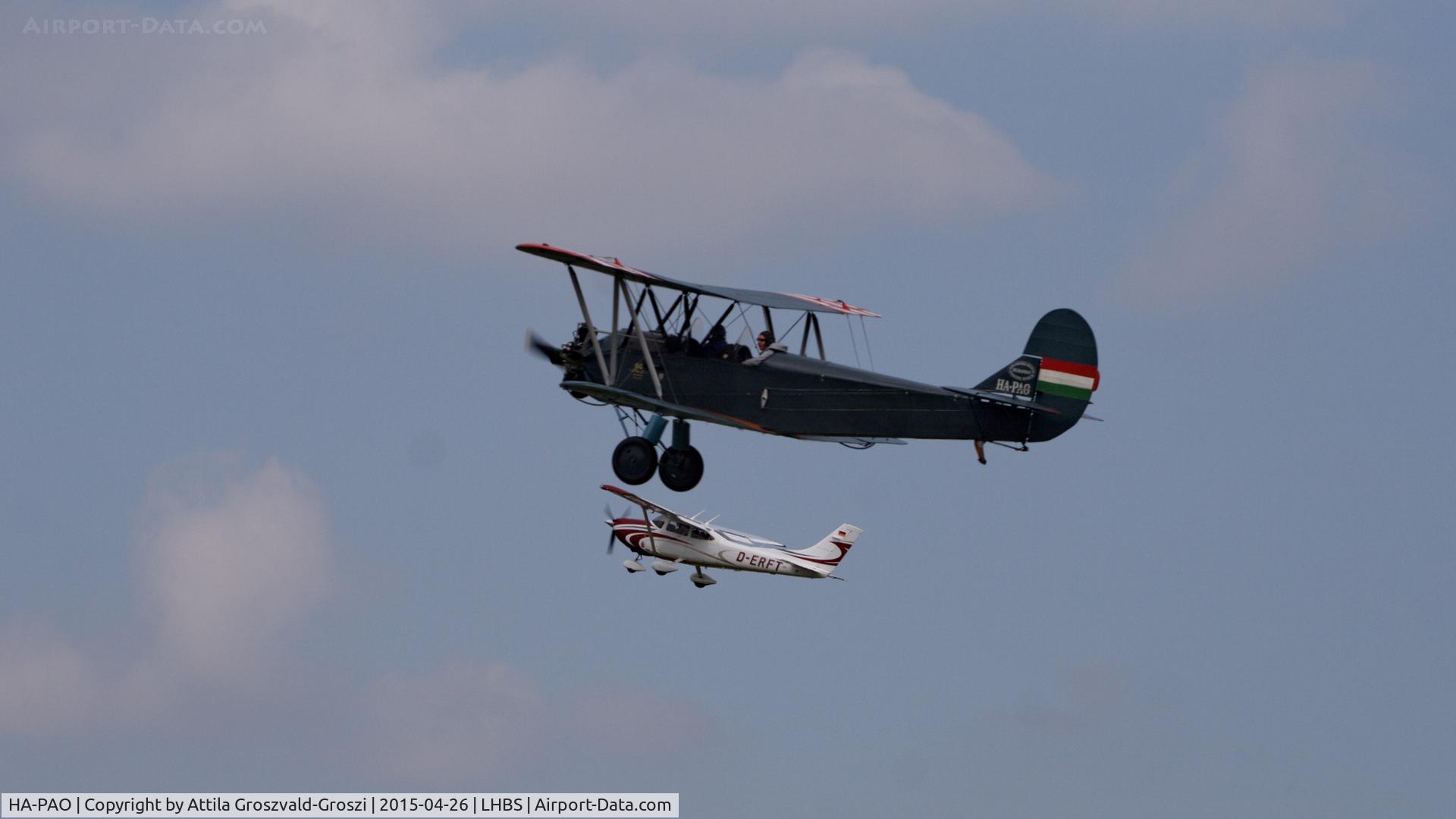 HA-PAO, 1954 PZL-Okecie CSS-13 (Polikarpov Po-2) C/N 0448, Budaörs Airport, Hungary. Gold Timer Fundanation airshow