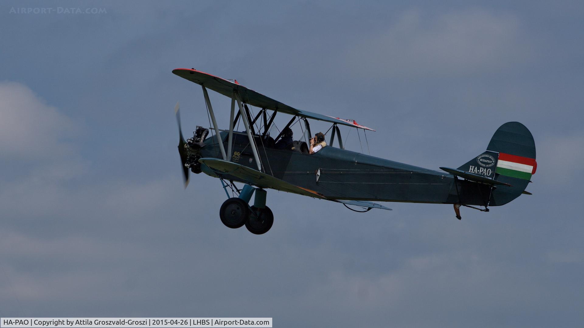 HA-PAO, 1954 PZL-Okecie CSS-13 (Polikarpov Po-2) C/N 0448, Budaörs Airport, Hungary. Gold Timer Fundanation airshow