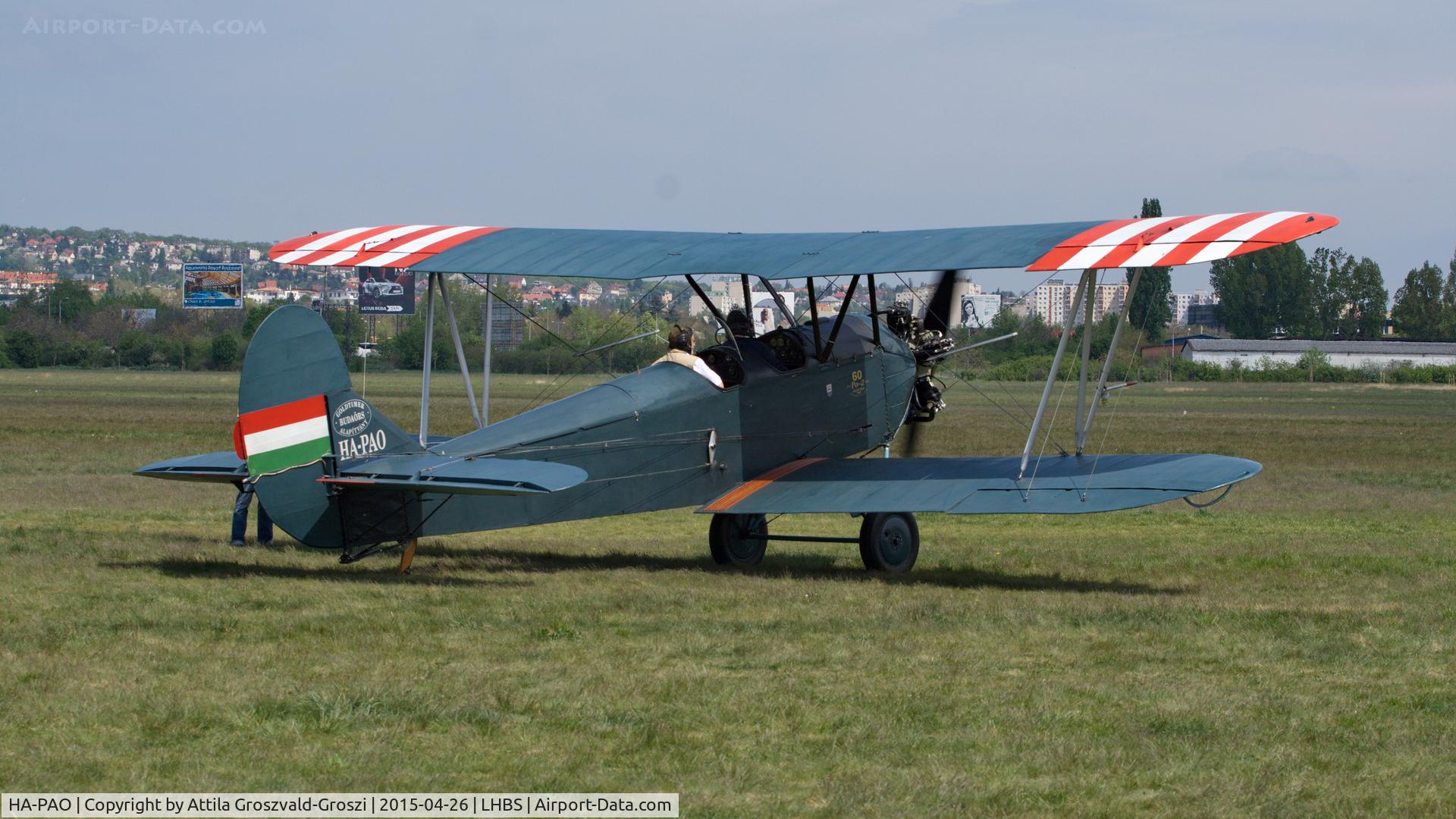 HA-PAO, 1954 PZL-Okecie CSS-13 (Polikarpov Po-2) C/N 0448, Budaörs Airport, Hungary. Gold Timer Fundanation airshow