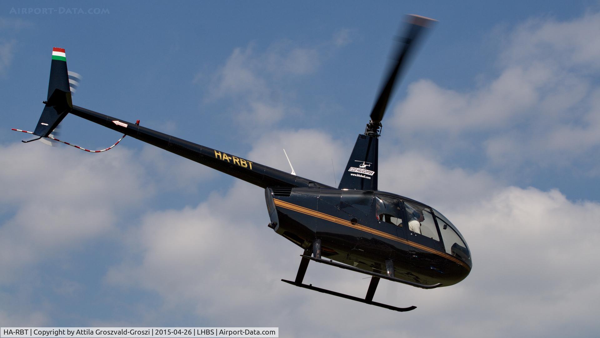 HA-RBT, 2004 Robinson R44 Raven II C/N 10484, Budaörs Airport, Hungary. Gold Timer Fundanation airshow