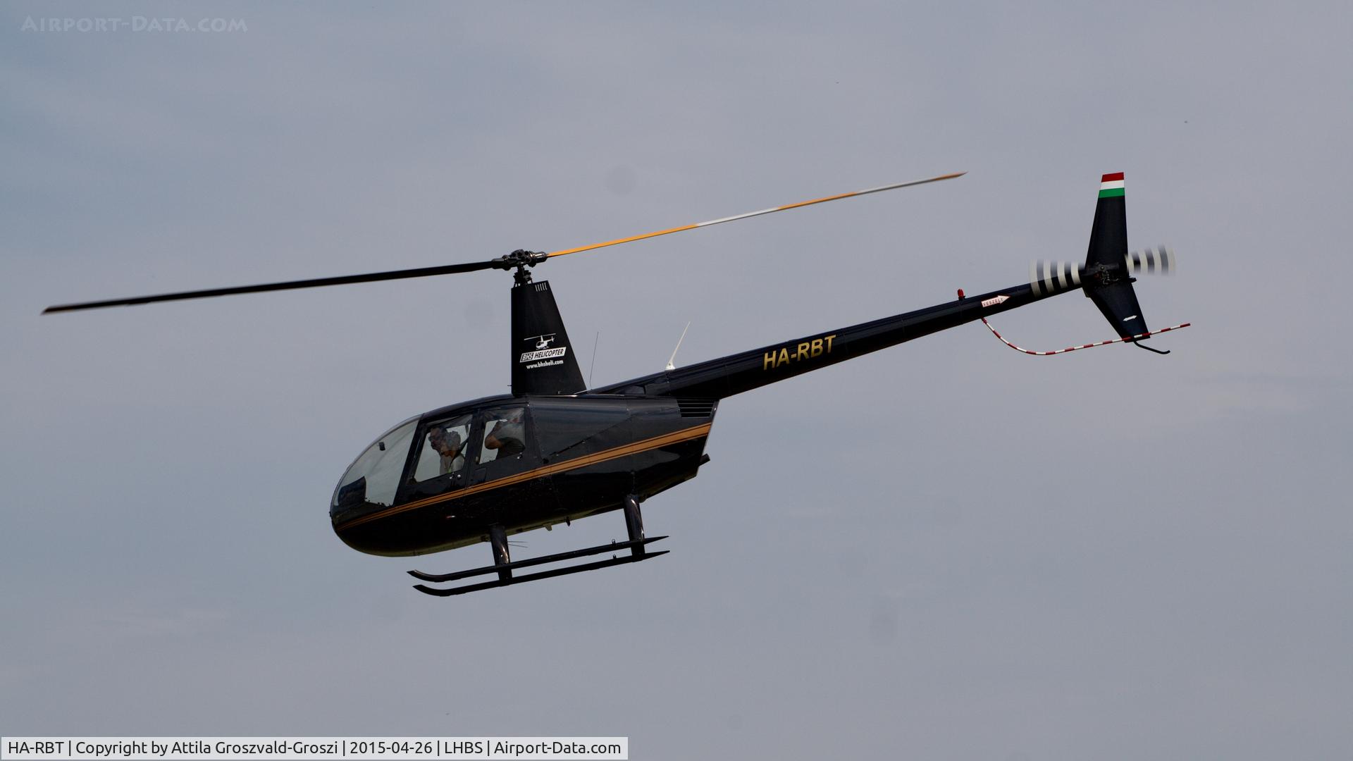 HA-RBT, 2004 Robinson R44 Raven II C/N 10484, Budaörs Airport, Hungary. Gold Timer Fundanation airshow