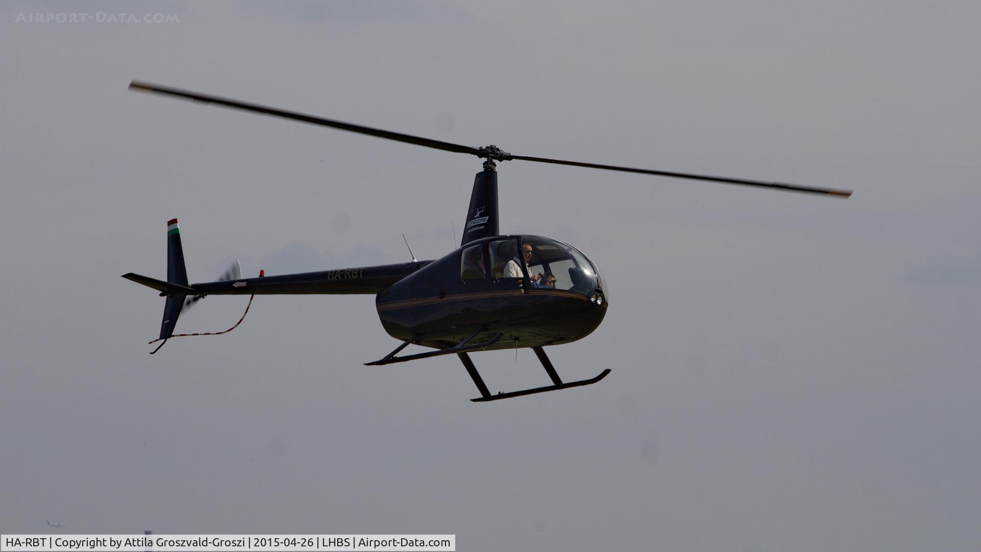 HA-RBT, 2004 Robinson R44 Raven II C/N 10484, Budaörs Airport, Hungary. Gold Timer Fundanation airshow