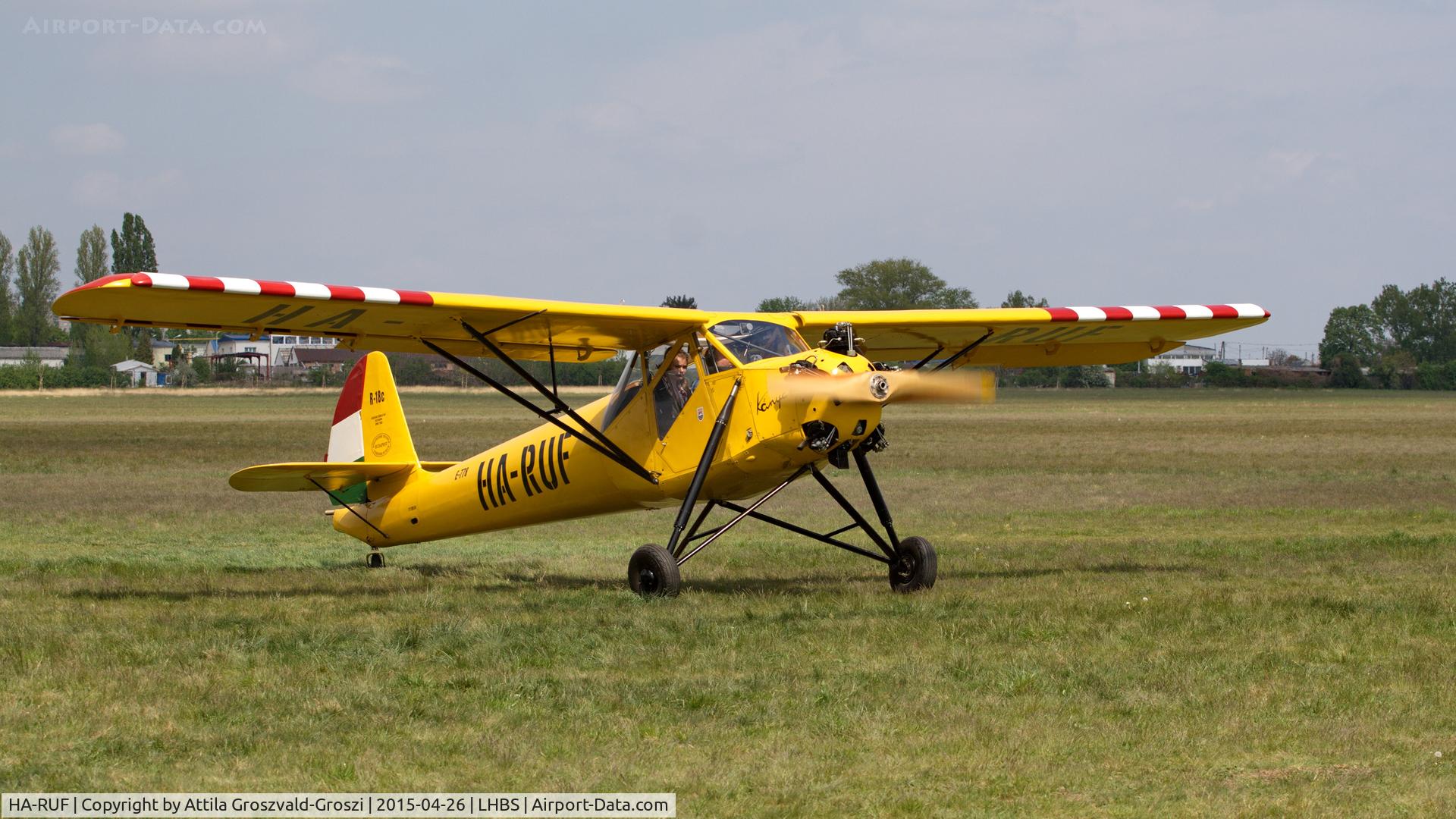 HA-RUF, 1954 Rubik R-18c/1 Kánya C/N E-778, Budaörs Airport, Hungary. Gold Timer Fundanation airshow