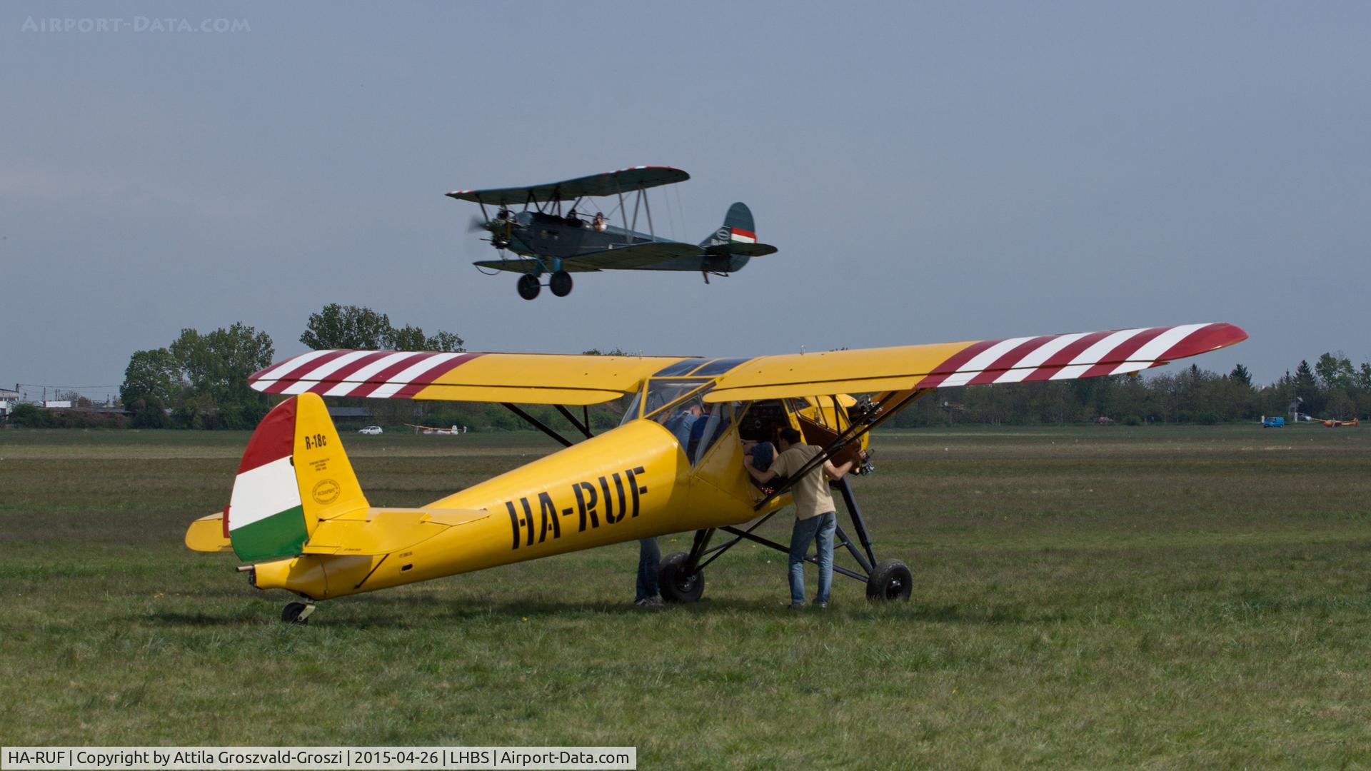 HA-RUF, 1954 Rubik R-18c/1 Kánya C/N E-778, Budaörs Airport, Hungary. Gold Timer Fundanation airshow