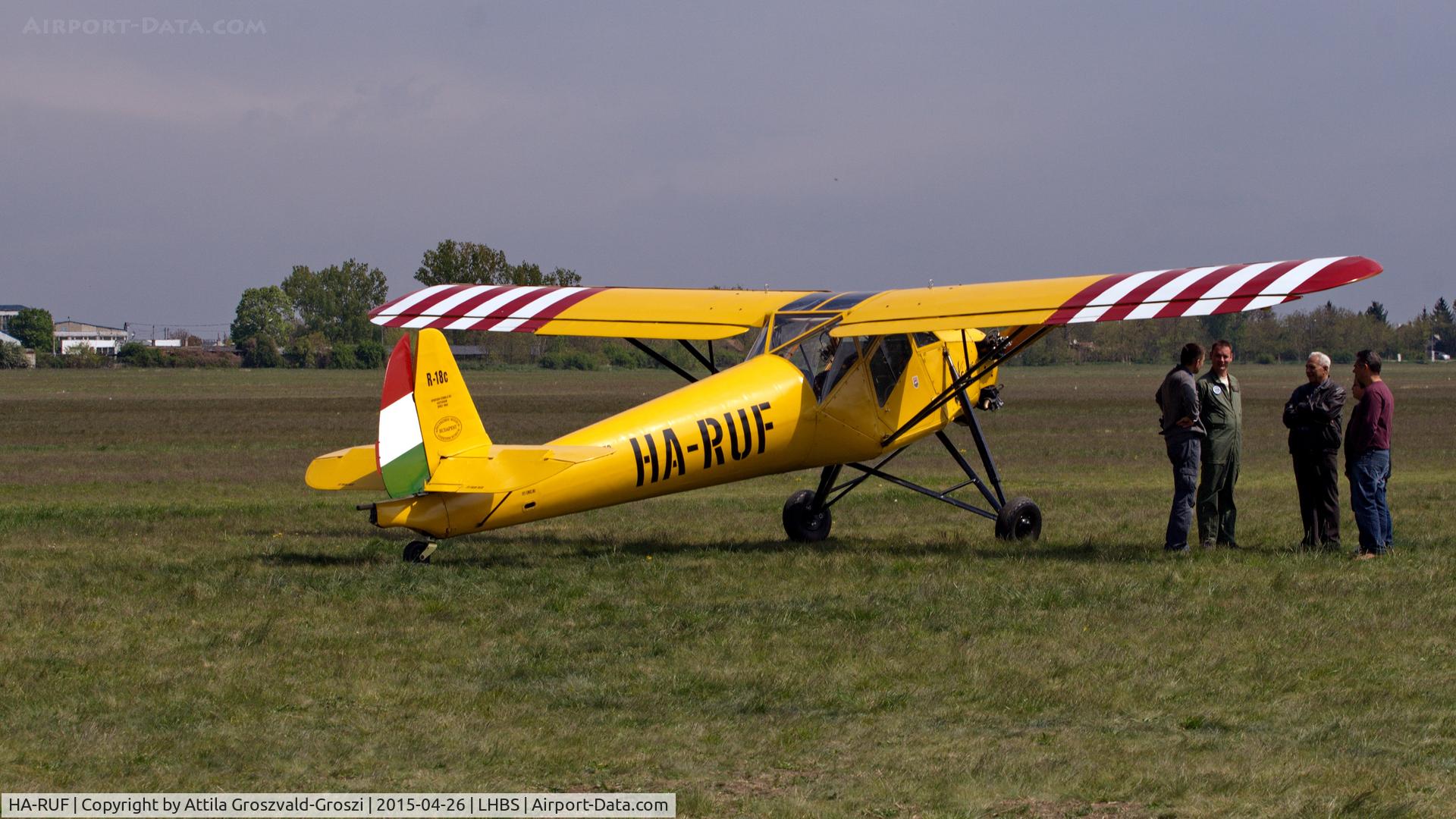 HA-RUF, 1954 Rubik R-18c/1 Kánya C/N E-778, Budaörs Airport, Hungary. Gold Timer Fundanation airshow