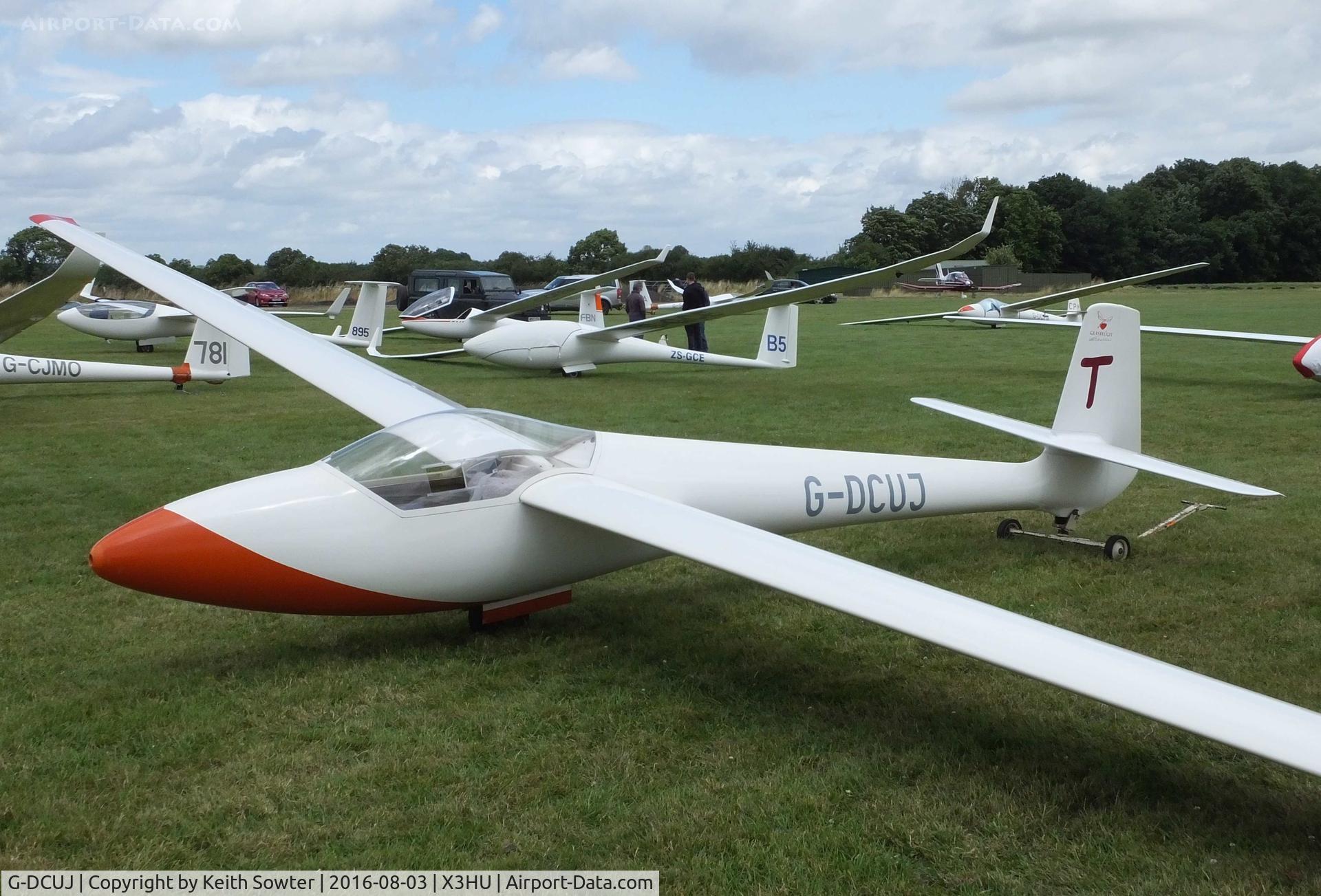 G-DCUJ, Glasflugel H-201B Standard Libelle C/N 370, Glider Comp