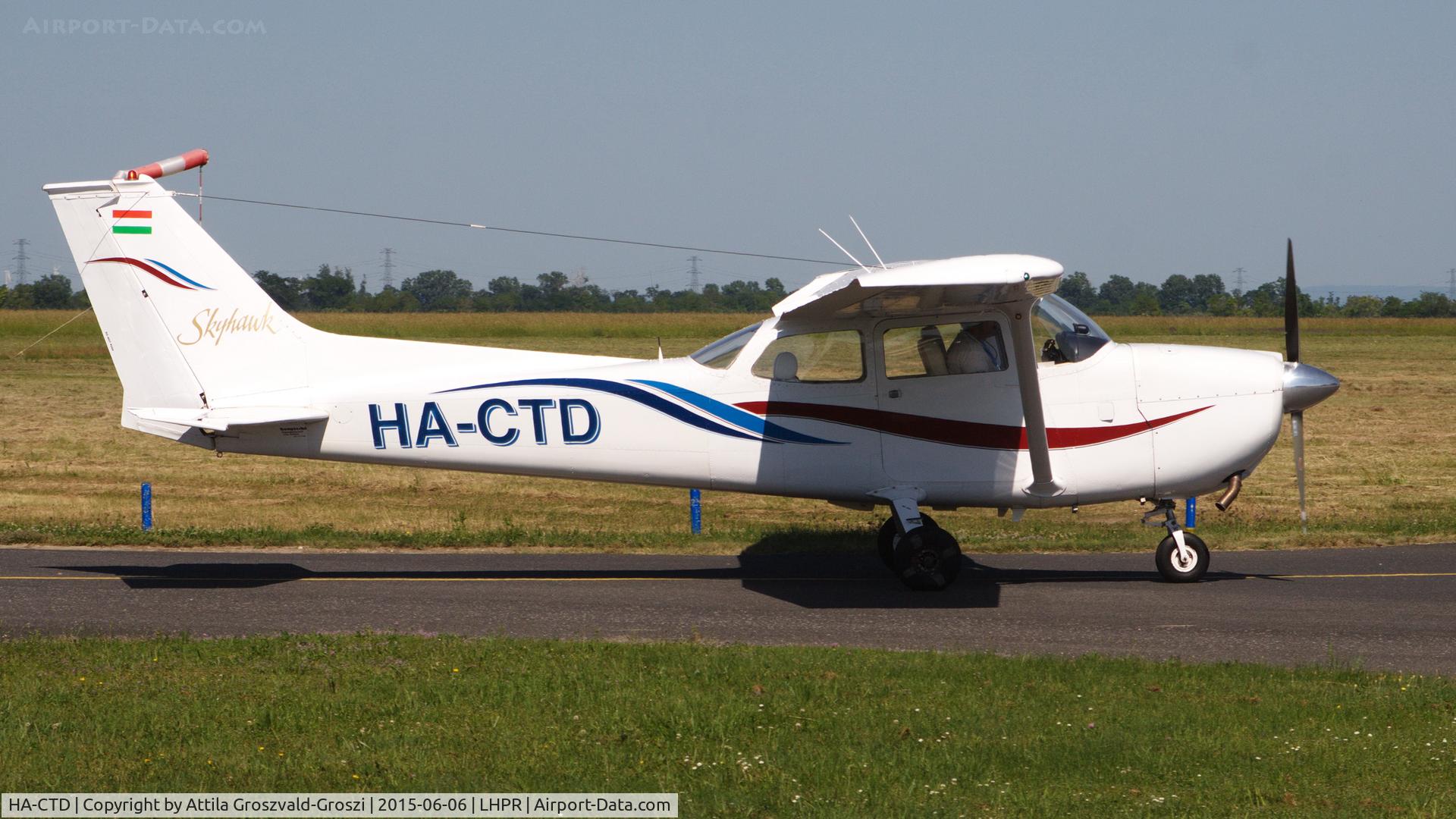 HA-CTD, 1974 Reims F172M Skyhawk C/N 1121, Györ-Pér Airport, Hungary