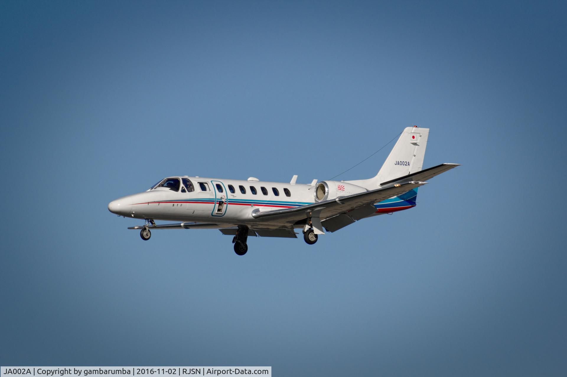 JA002A, 2002 Cessna 560 Citation Encore C/N 560-0597, JA002A