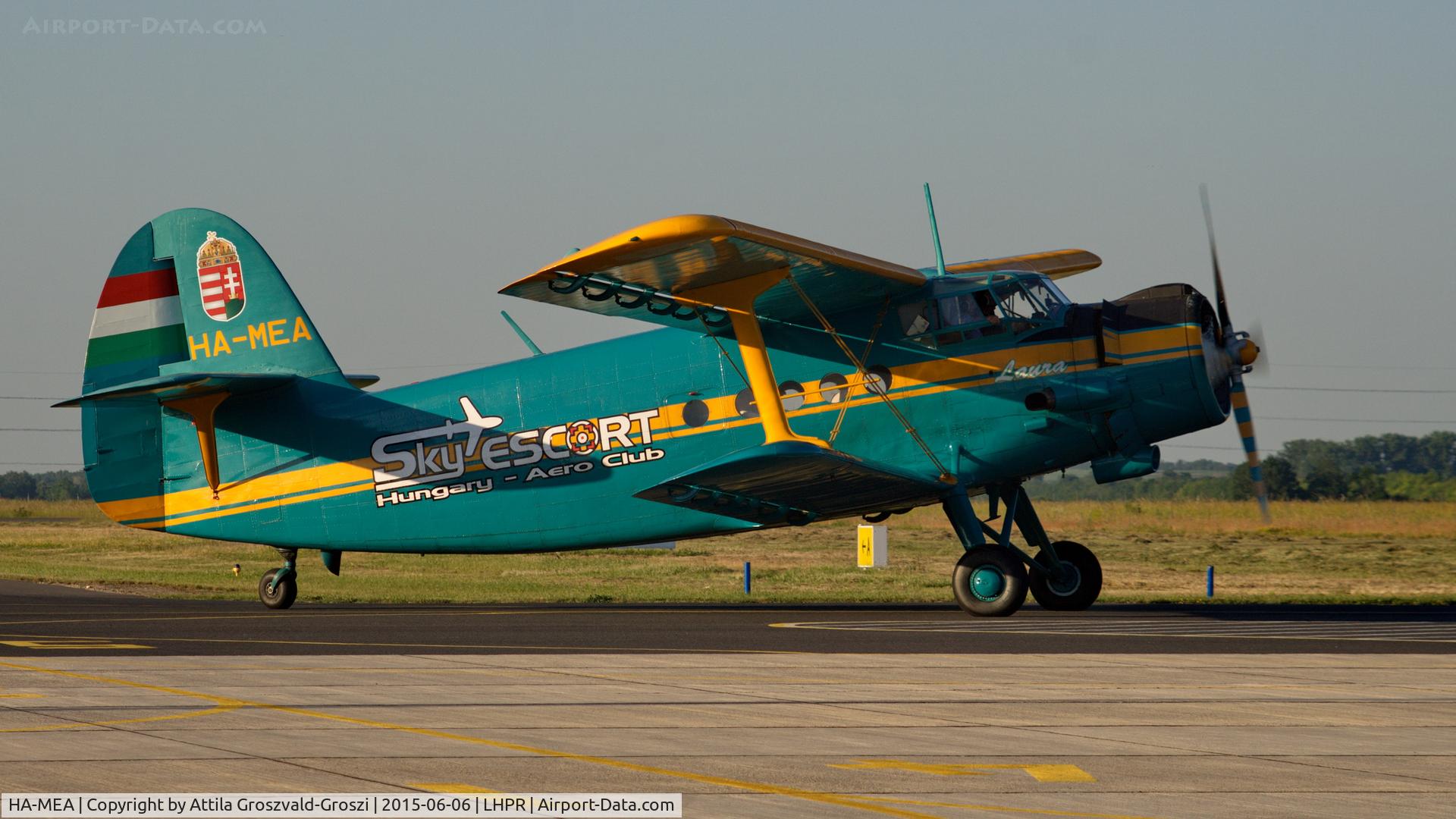 HA-MEA, 1979 PZL-Mielec An-2R C/N 1G186-07, Györ-Pér Airport, Hungary