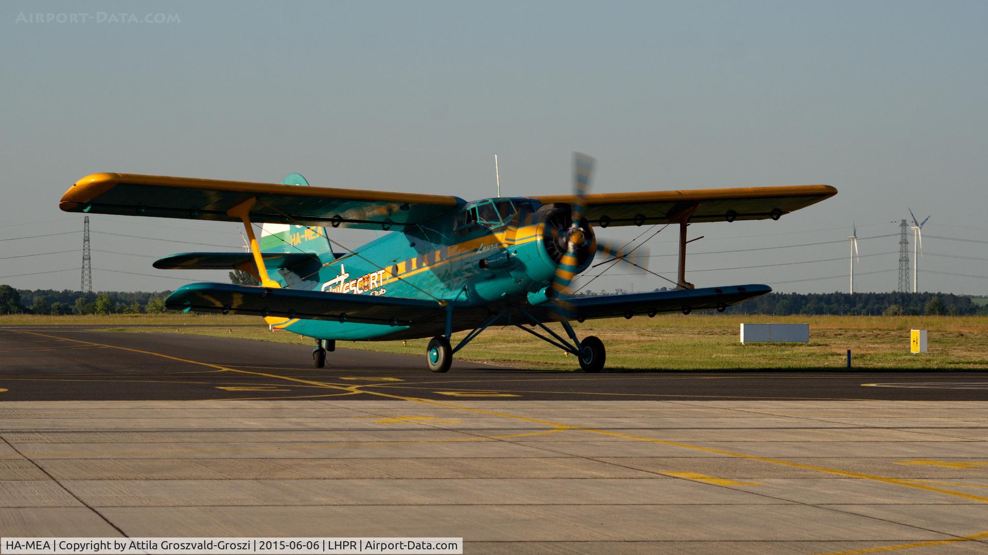 HA-MEA, 1979 PZL-Mielec An-2R C/N 1G186-07, Györ-Pér Airport, Hungary