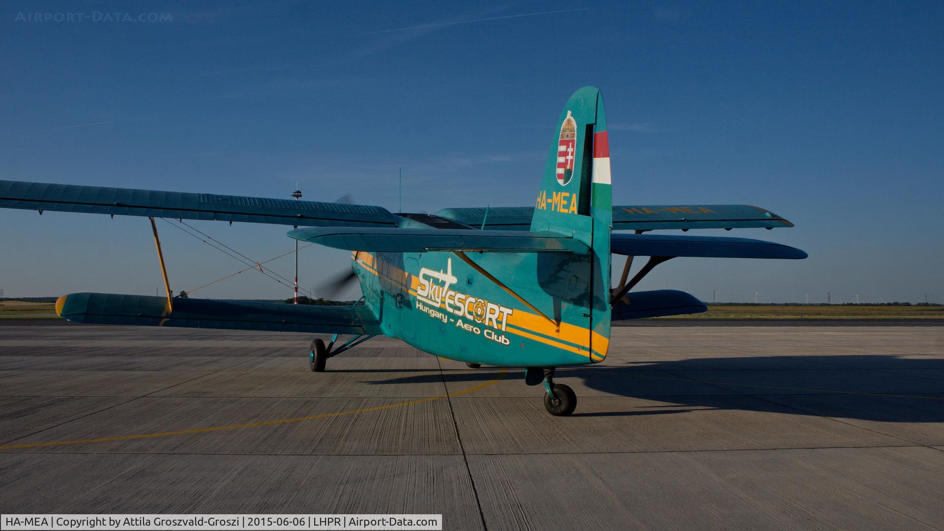 HA-MEA, 1979 PZL-Mielec An-2R C/N 1G186-07, Györ-Pér Airport, Hungary
