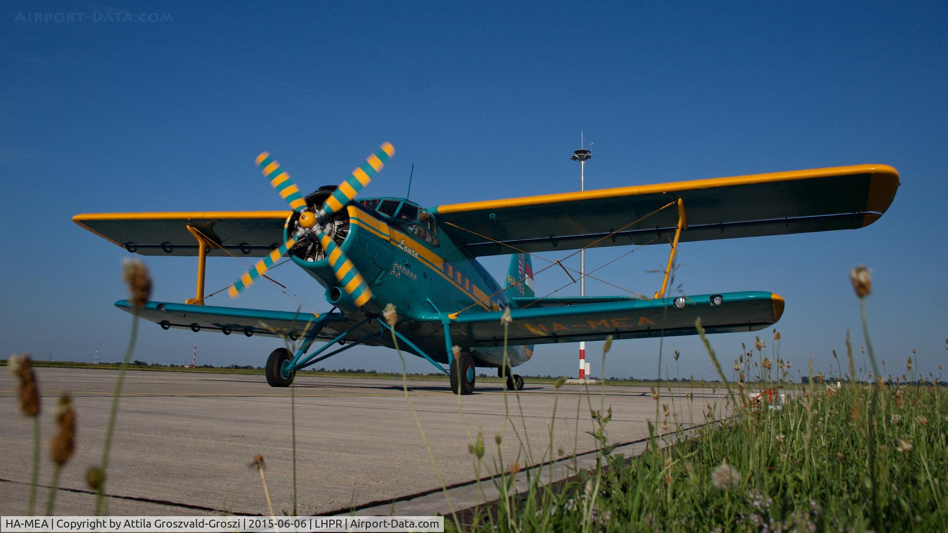 HA-MEA, 1979 PZL-Mielec An-2R C/N 1G186-07, Györ-Pér Airport, Hungary
