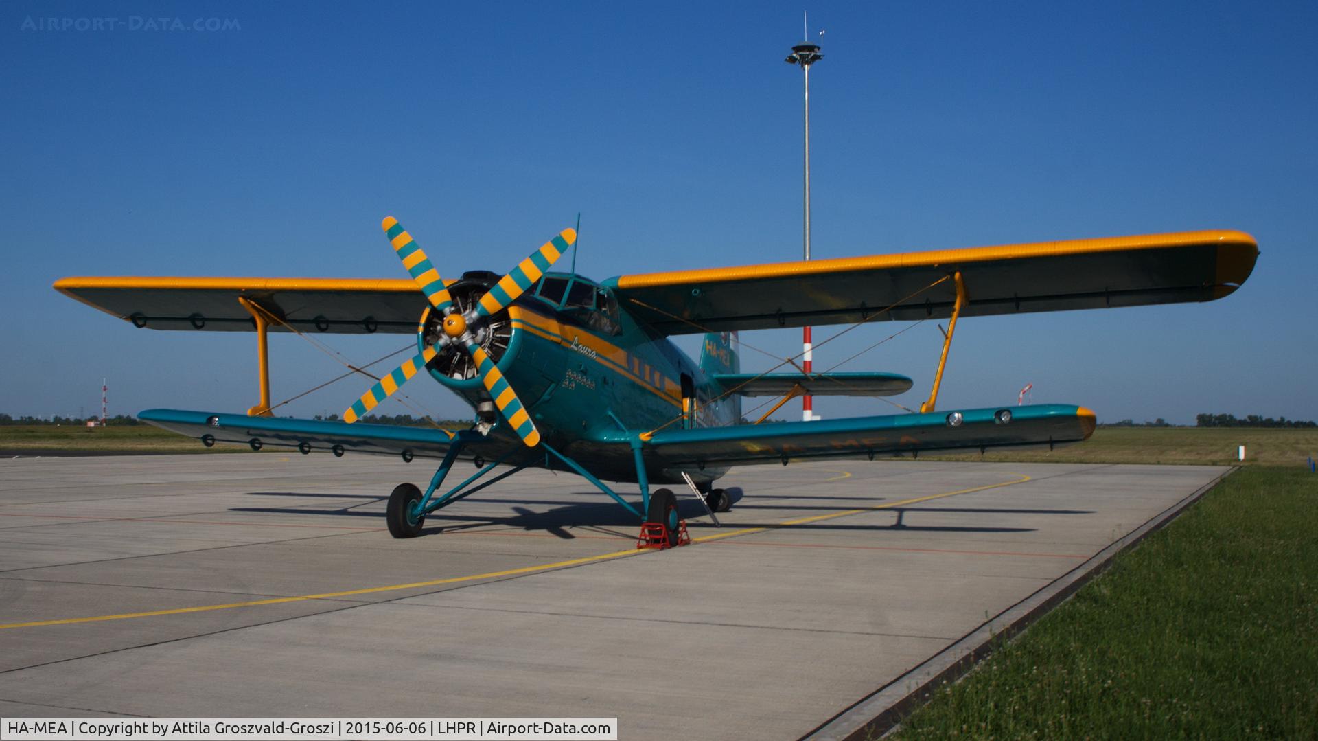 HA-MEA, 1979 PZL-Mielec An-2R C/N 1G186-07, Györ-Pér Airport, Hungary