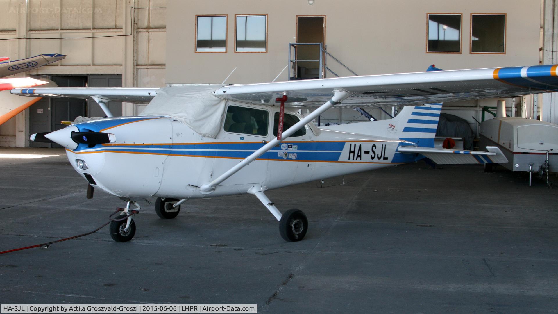 HA-SJL, 1975 Cessna 172M C/N 17265068, Györ-Pér Airport, Hungary