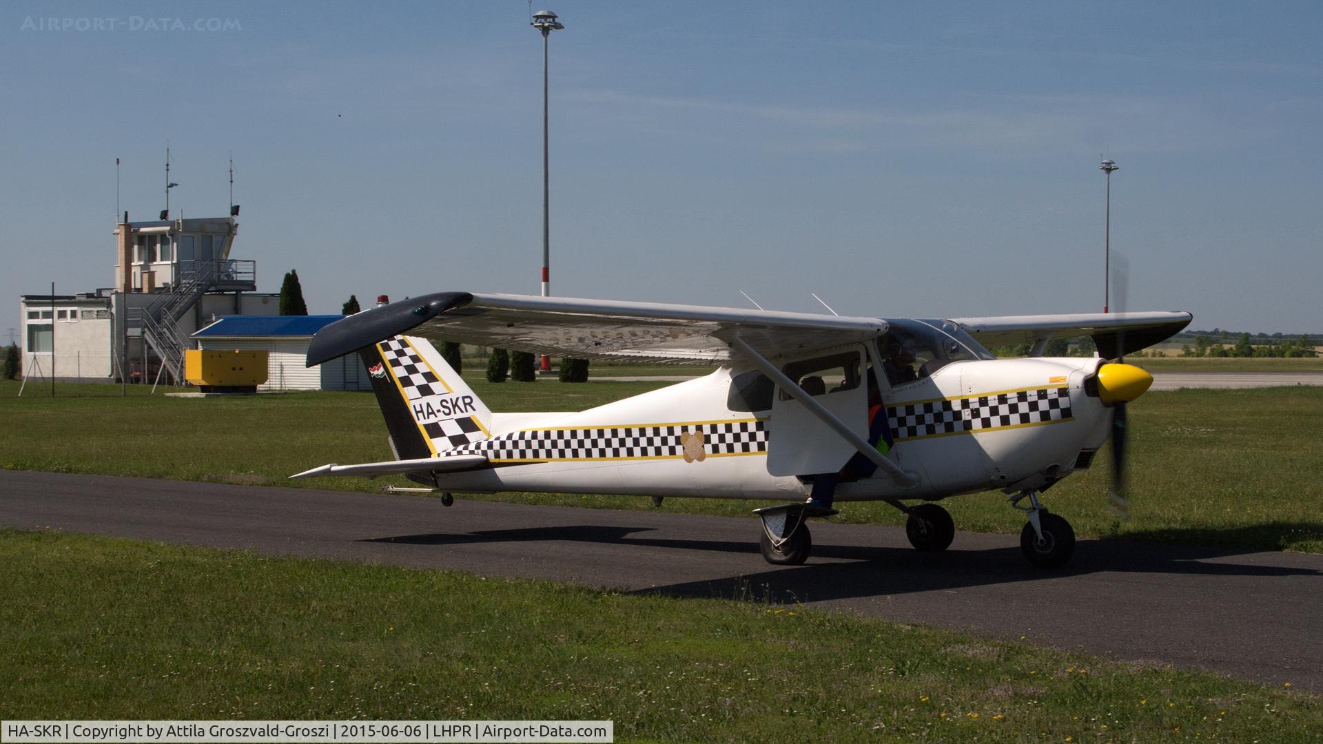 HA-SKR, 1962 Cessna 175C Skylark C/N 17557110, Györ-Pér Airport, Hungary