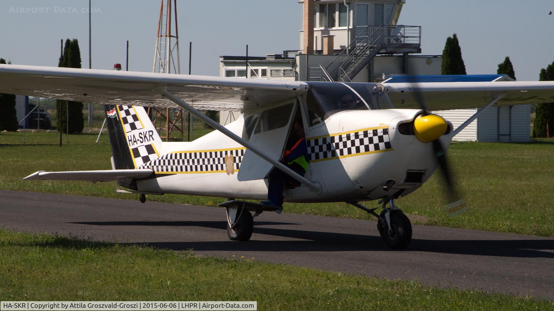 HA-SKR, 1962 Cessna 175C Skylark C/N 17557110, Györ-Pér Airport, Hungary