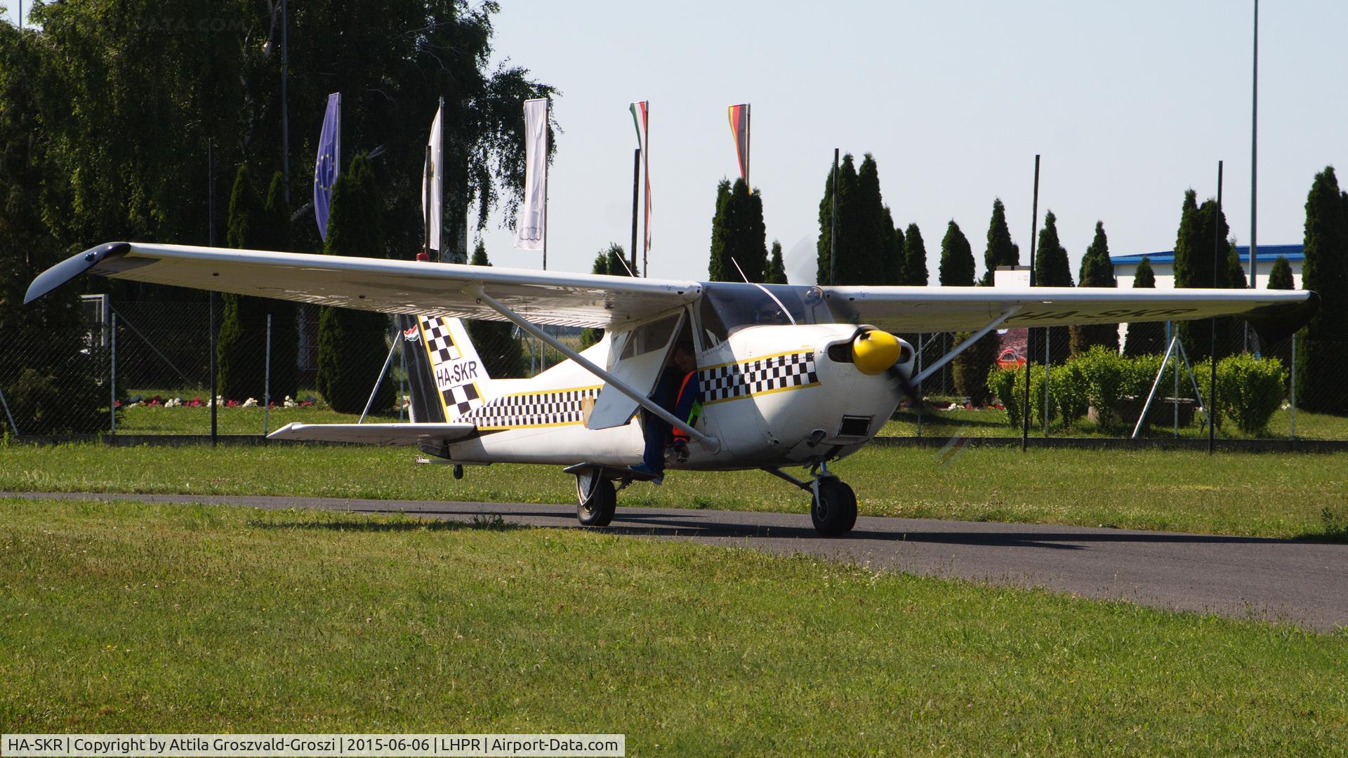 HA-SKR, 1962 Cessna 175C Skylark C/N 17557110, Györ-Pér Airport, Hungary