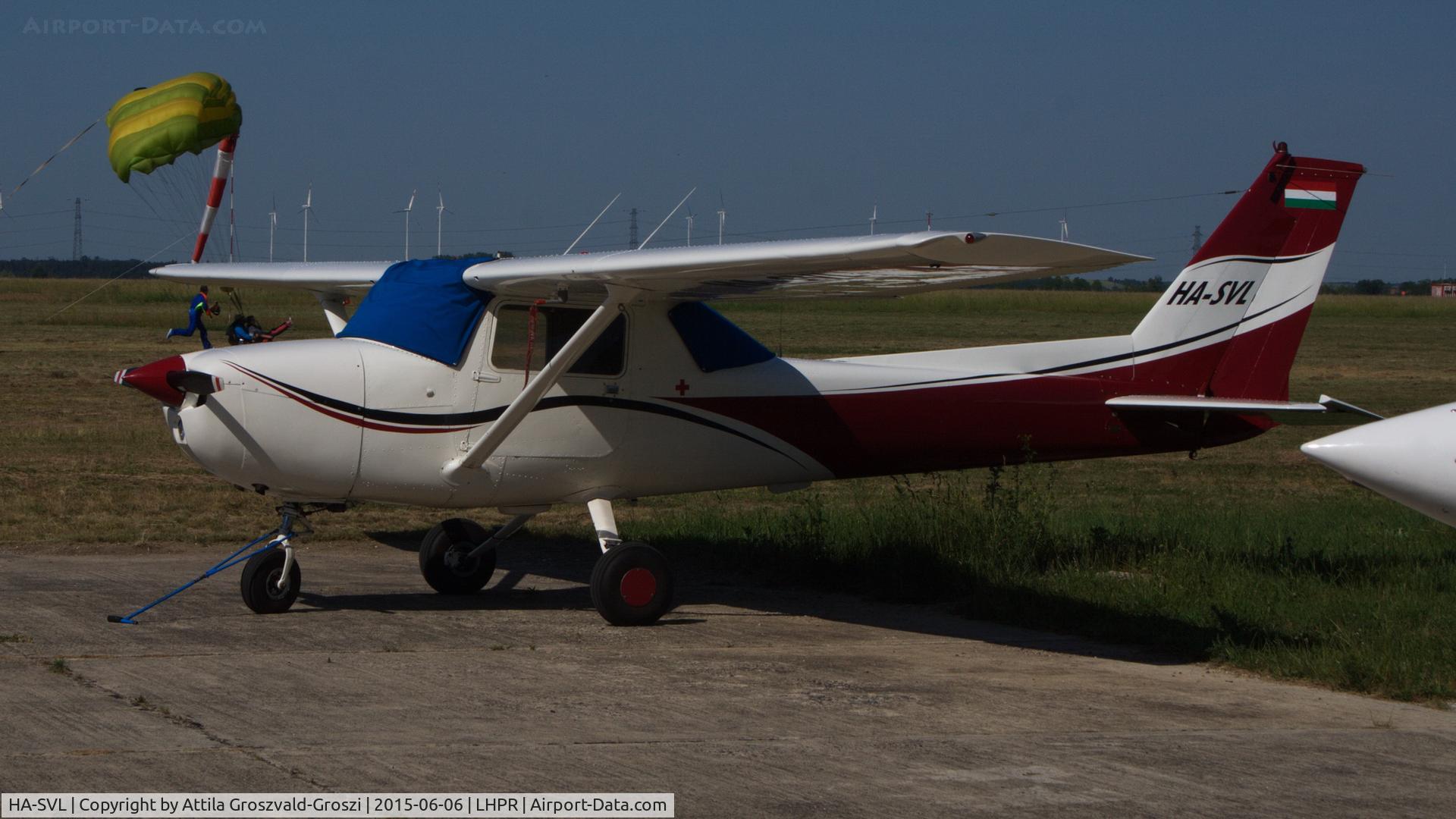 HA-SVL, 1976 Cessna 150M C/N 15077990, Györ-Pér Airport, Hungary