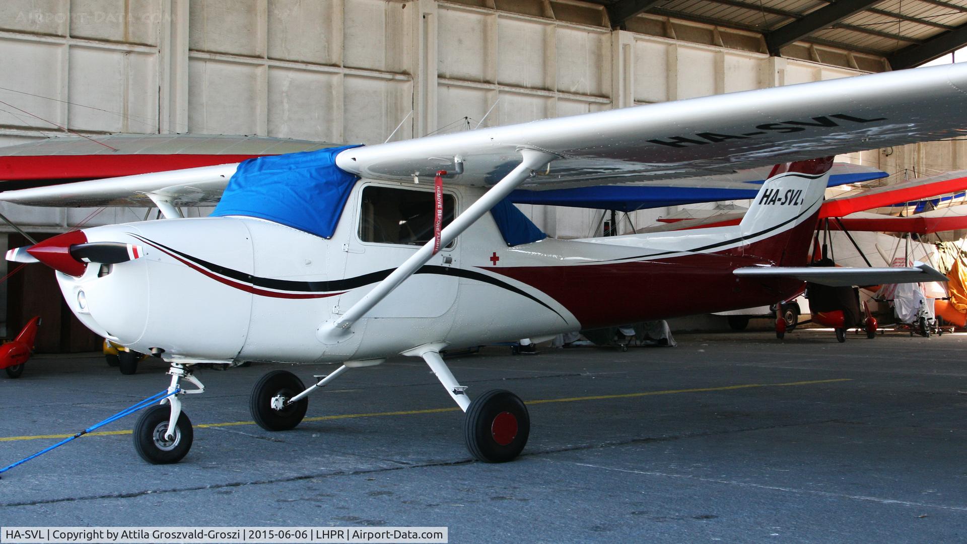 HA-SVL, 1976 Cessna 150M C/N 15077990, Györ-Pér Airport, Hungary