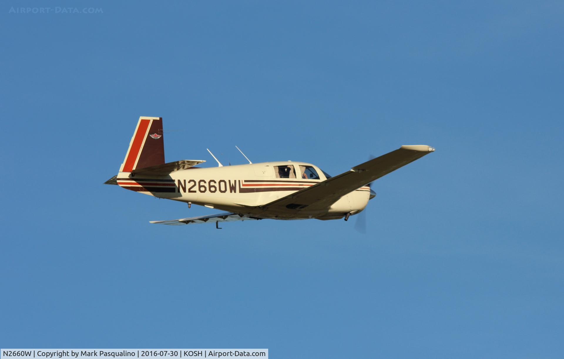 N2660W, 1966 Mooney M20E C/N 989, Mooney M20E