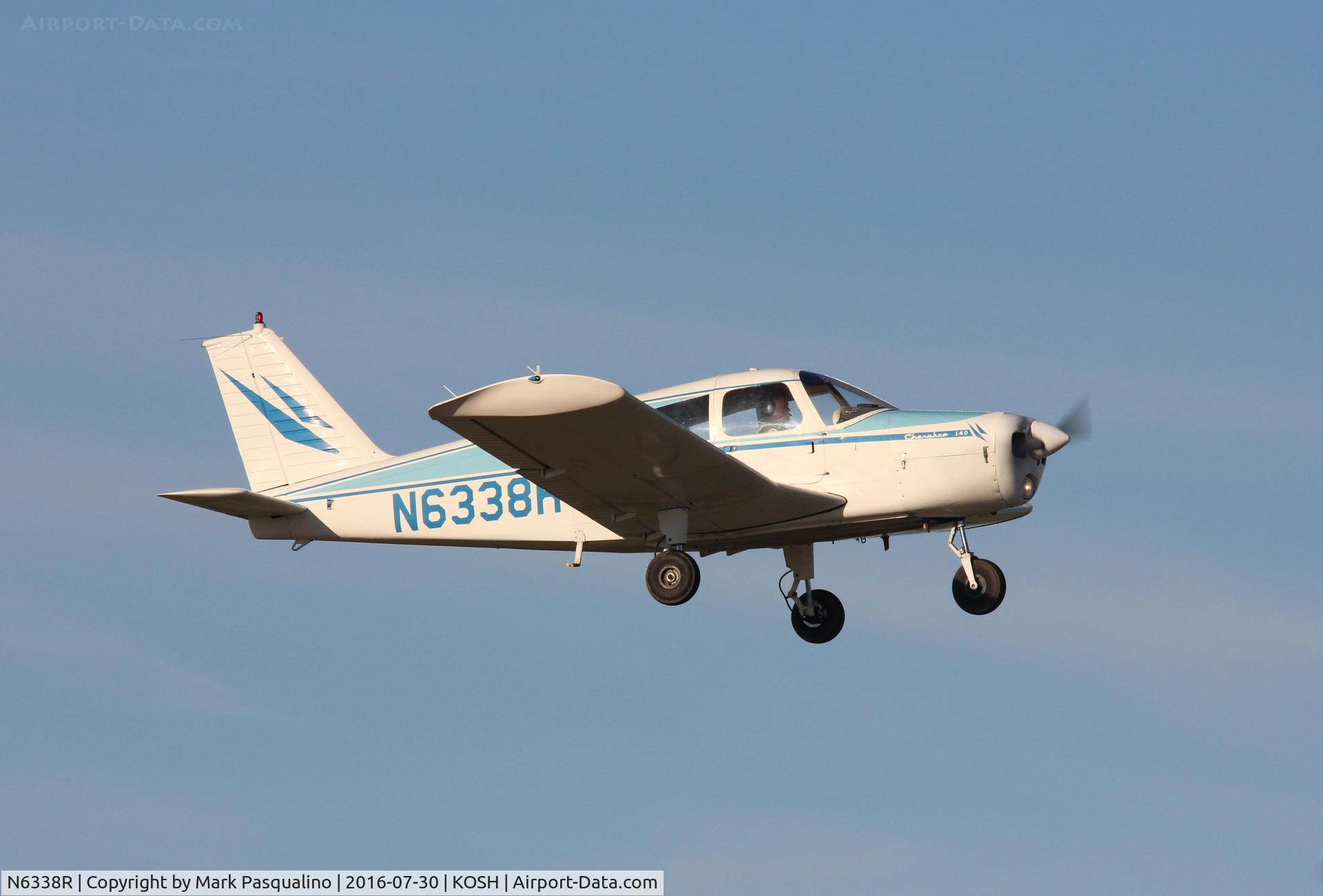 N6338R, 1966 Piper PA-28-140 Cherokee C/N 28-21507, Piper PA-28-140