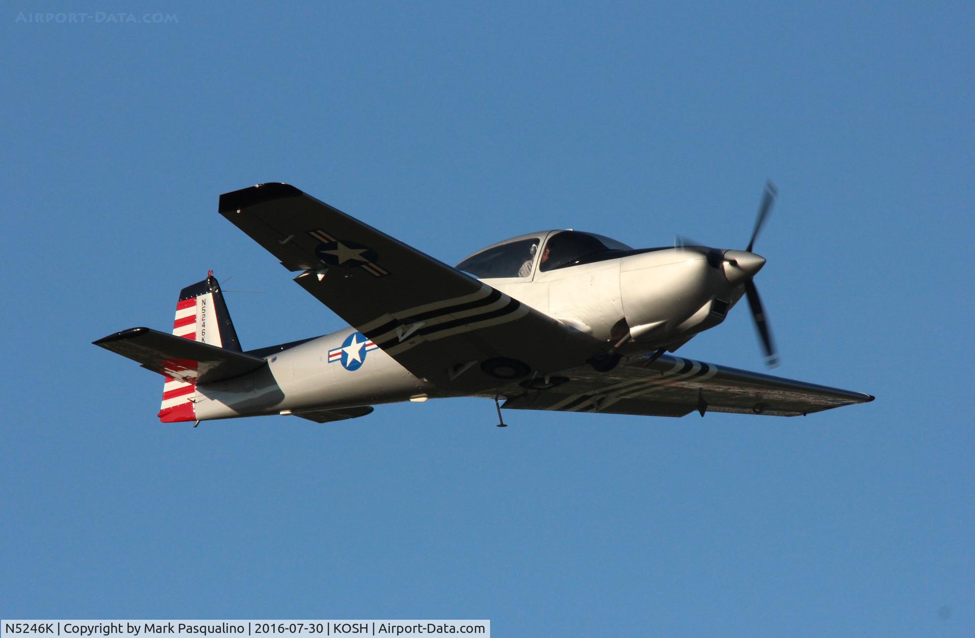 N5246K, 1950 Ryan Navion B C/N NAV-4-2146B, Navion B