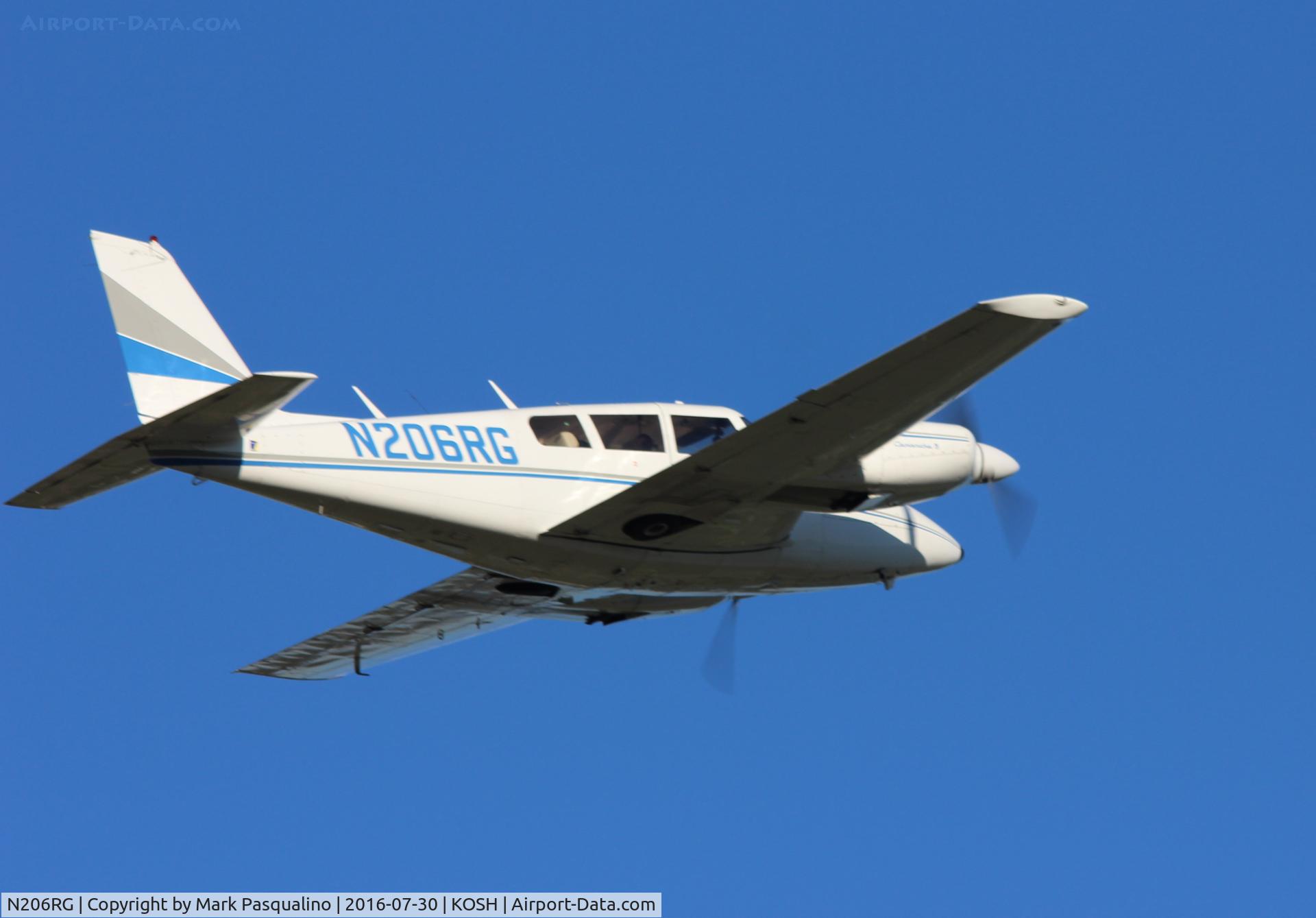 N206RG, 1967 Piper PA-30-160 Twin Comanche Twin Comanche C/N 30-1427, Piper PA-30