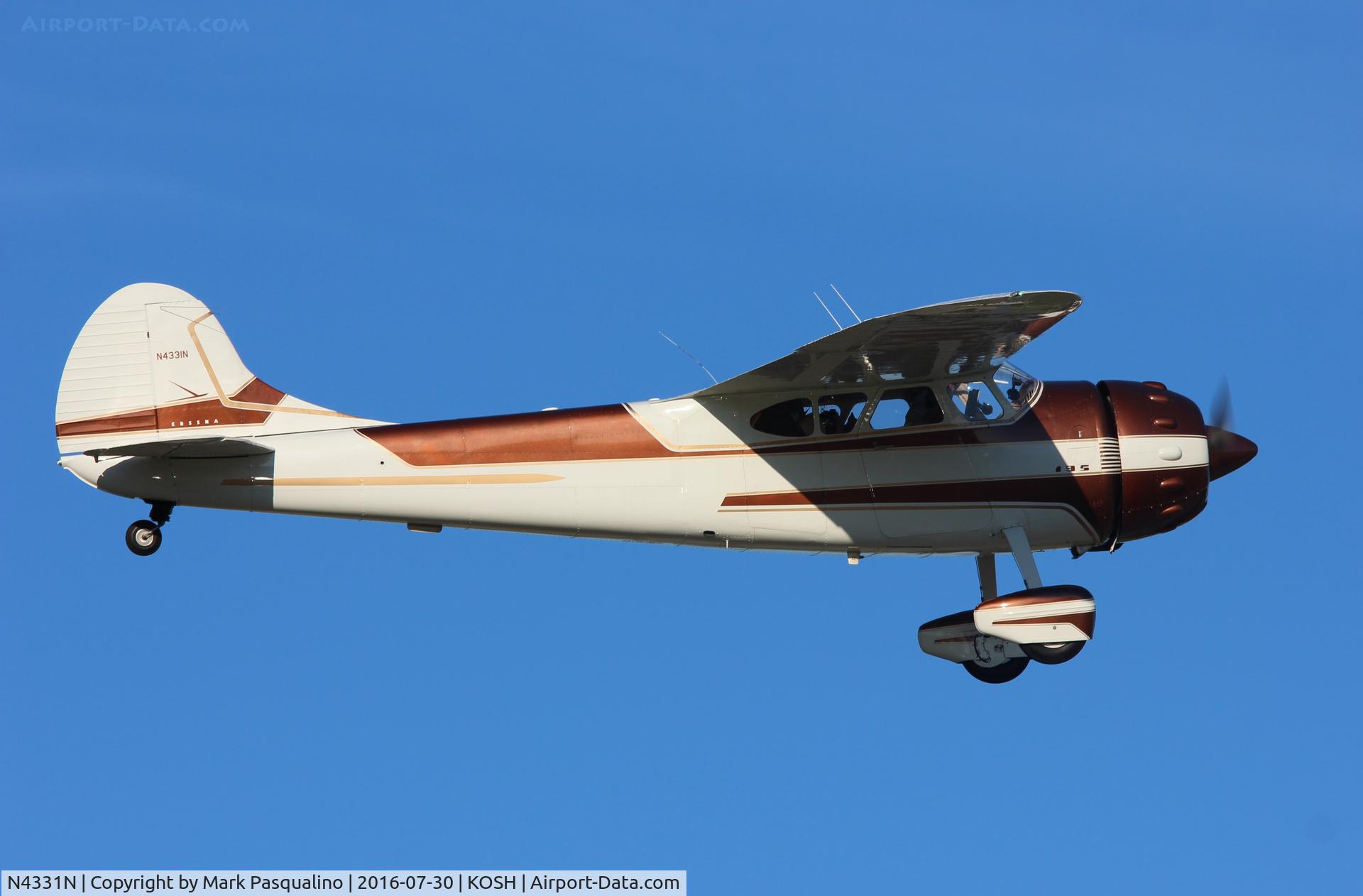 N4331N, 1947 Cessna 195 C/N 7078, Cessna 195