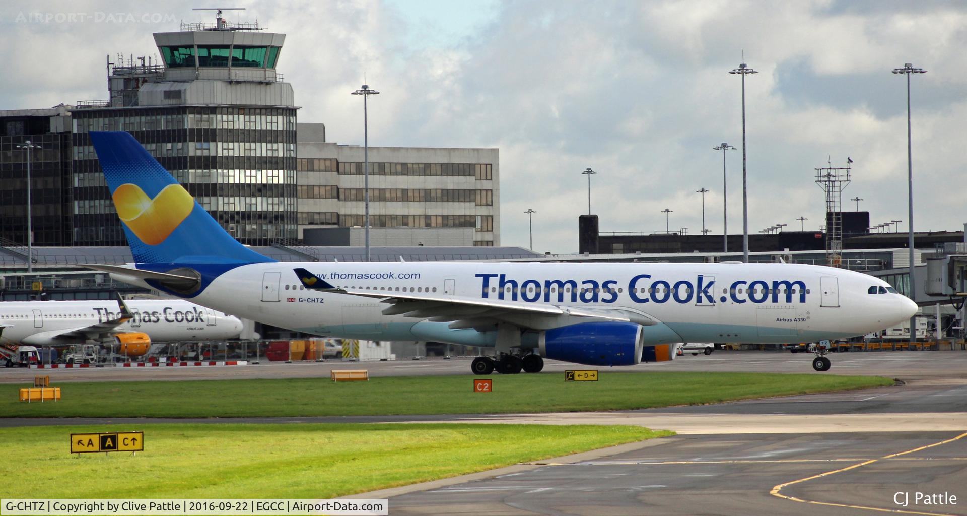 G-CHTZ, 2001 Airbus A330-243 C/N 398, EGCC action