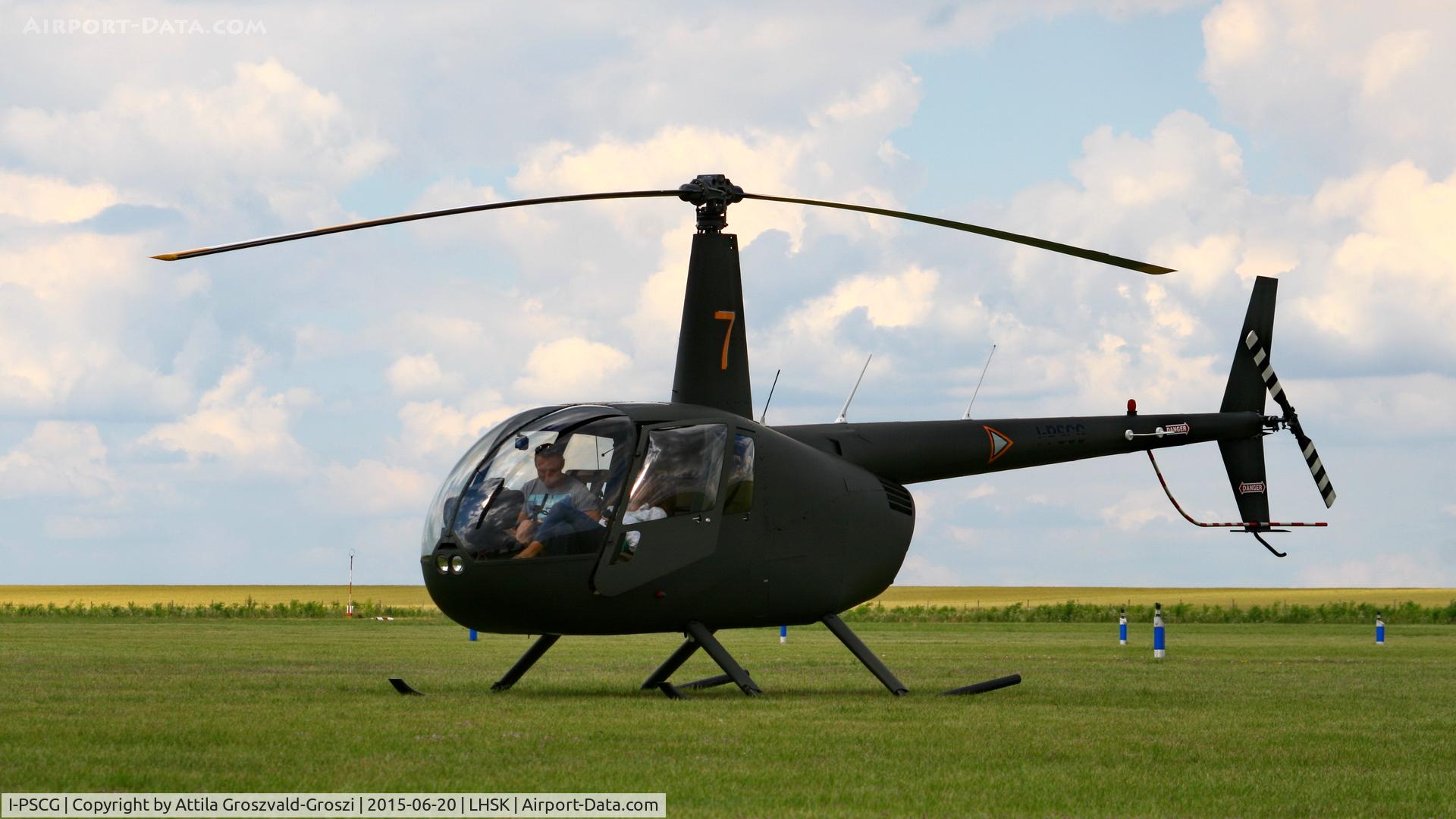 I-PSCG, 2006 Robinson R44  Raven II C/N 11534, Siófok-Kiliti Airport, Hungary