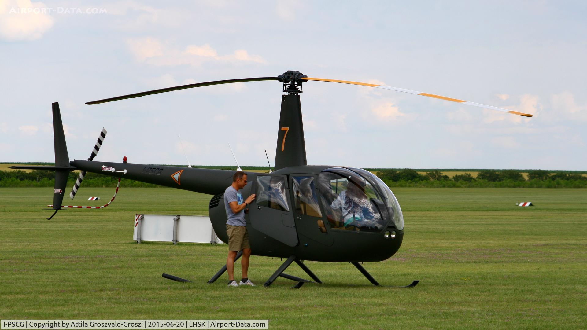 I-PSCG, 2006 Robinson R44  Raven II C/N 11534, Siófok-Kiliti Airport, Hungary