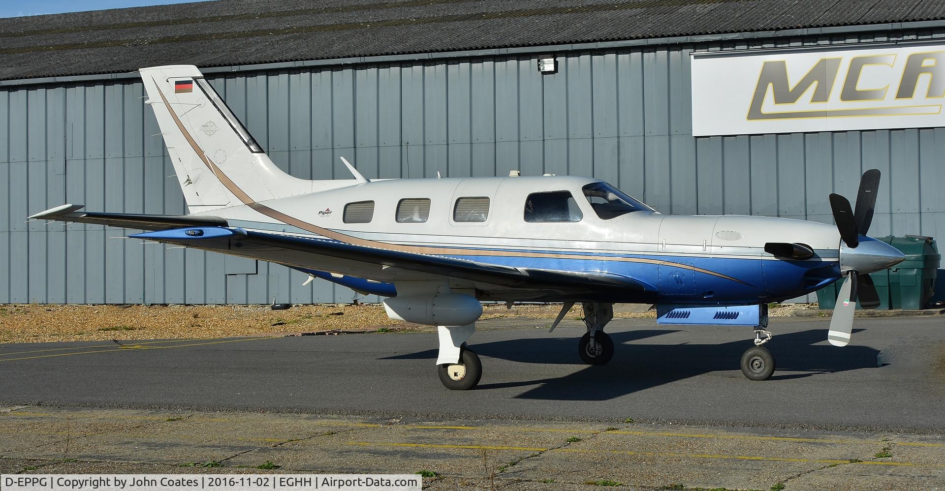 D-EPPG, Piper PA-46-500TP Malibu Meridian C/N 4697158, At MCA Avn