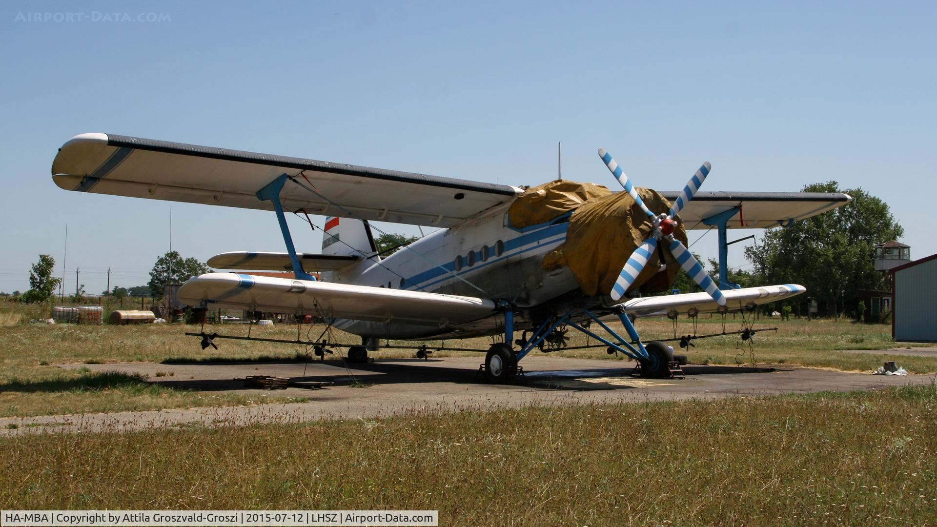 HA-MBA, 1975 PZL-Mielec An-2R C/N 1G161-06, Szentes Airfield, Hungary