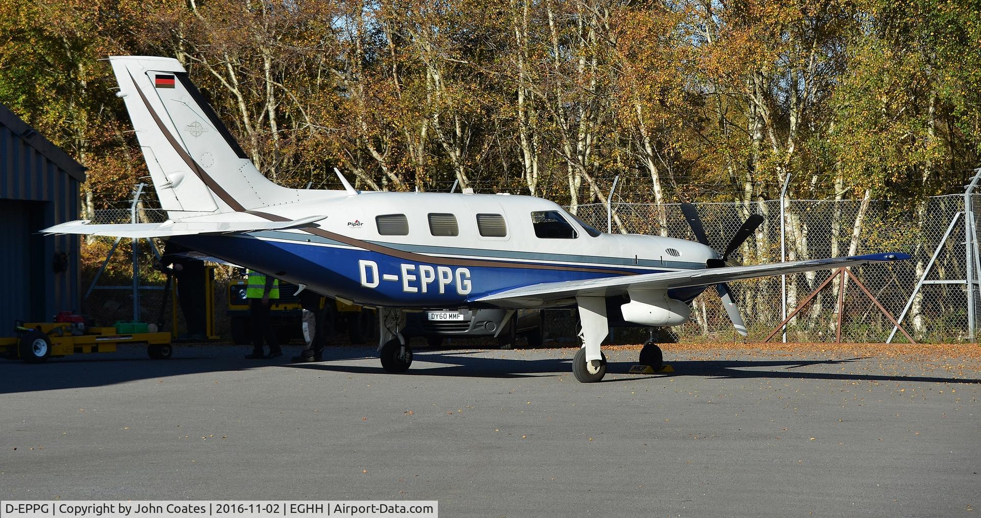 D-EPPG, Piper PA-46-500TP Malibu Meridian C/N 4697158, At MCA Avn
