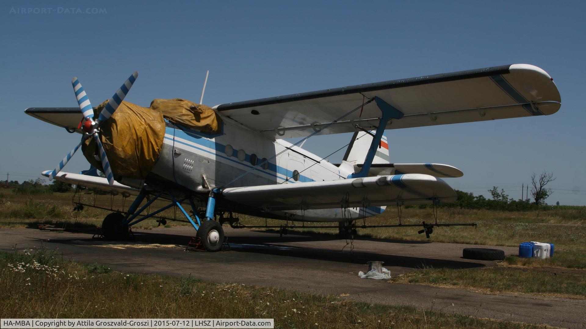 HA-MBA, 1975 PZL-Mielec An-2R C/N 1G161-06, Szentes Airfield, Hungary