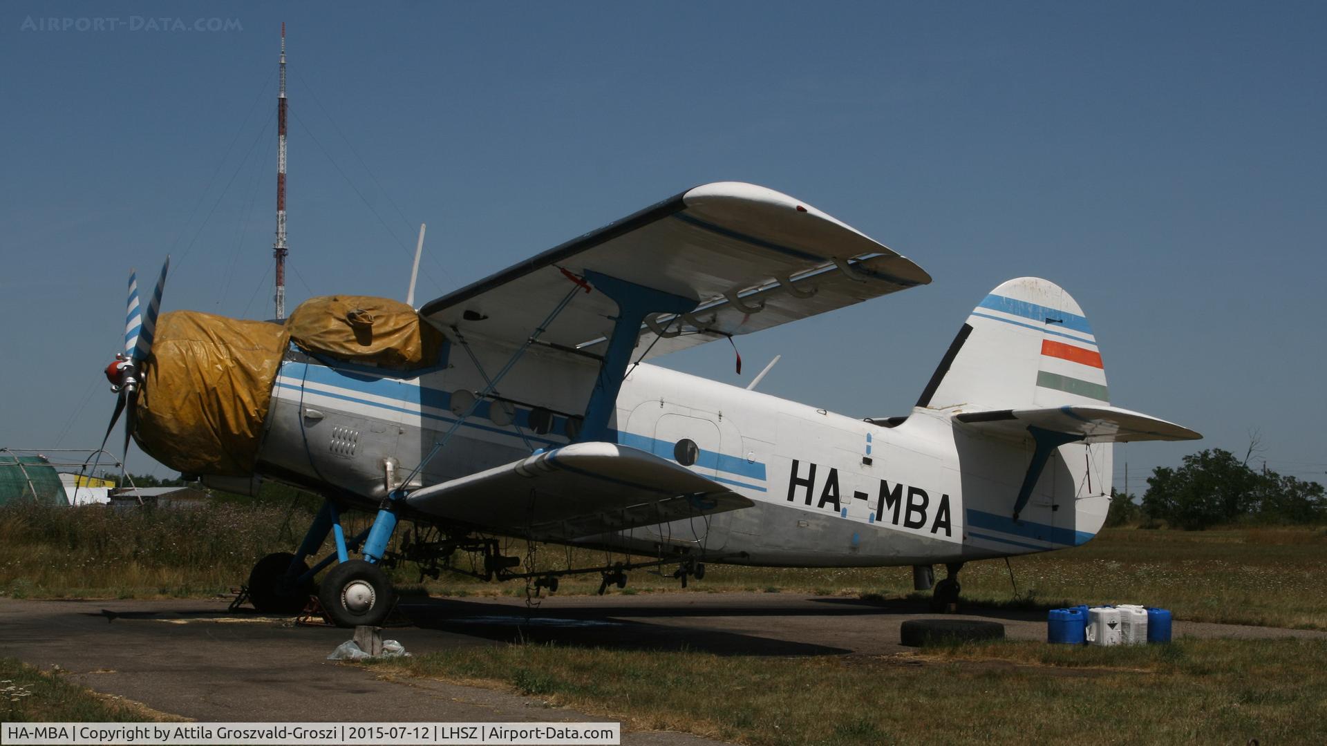 HA-MBA, 1975 PZL-Mielec An-2R C/N 1G161-06, Szentes Airfield, Hungary