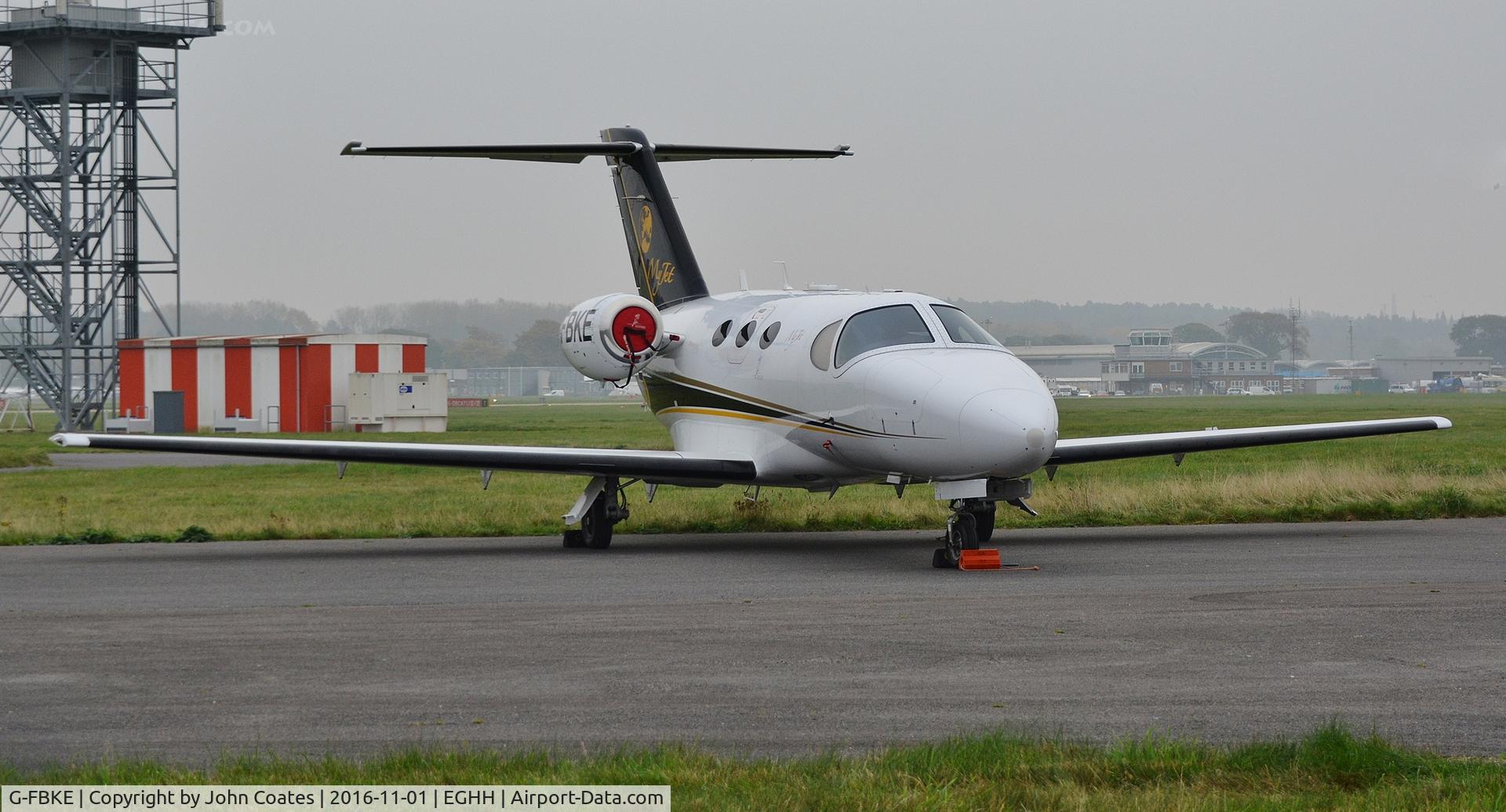 G-FBKE, 2010 Cessna 510 Citation Mustang Citation Mustang C/N 510-0334, Parked at CSE