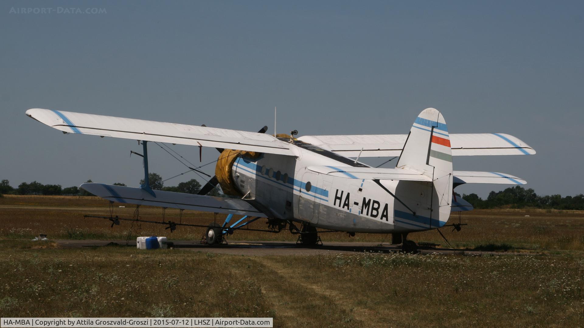 HA-MBA, 1975 PZL-Mielec An-2R C/N 1G161-06, Szentes Airfield, Hungary