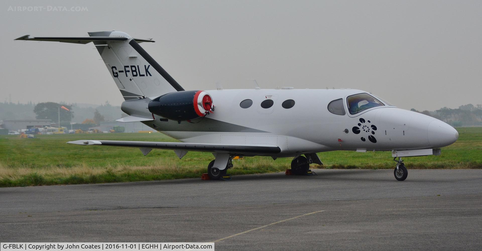 G-FBLK, 2007 Cessna 510 Citation Mustang Citation Mustang C/N 510-0027, Parked at CSE