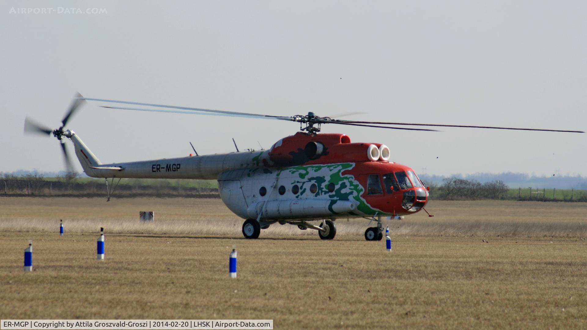 ER-MGP, 1984 Mil Mi-8T Hip C/N 98417135, Siófok-Kiliti Airport, The arrival of Moldova to replace the current station