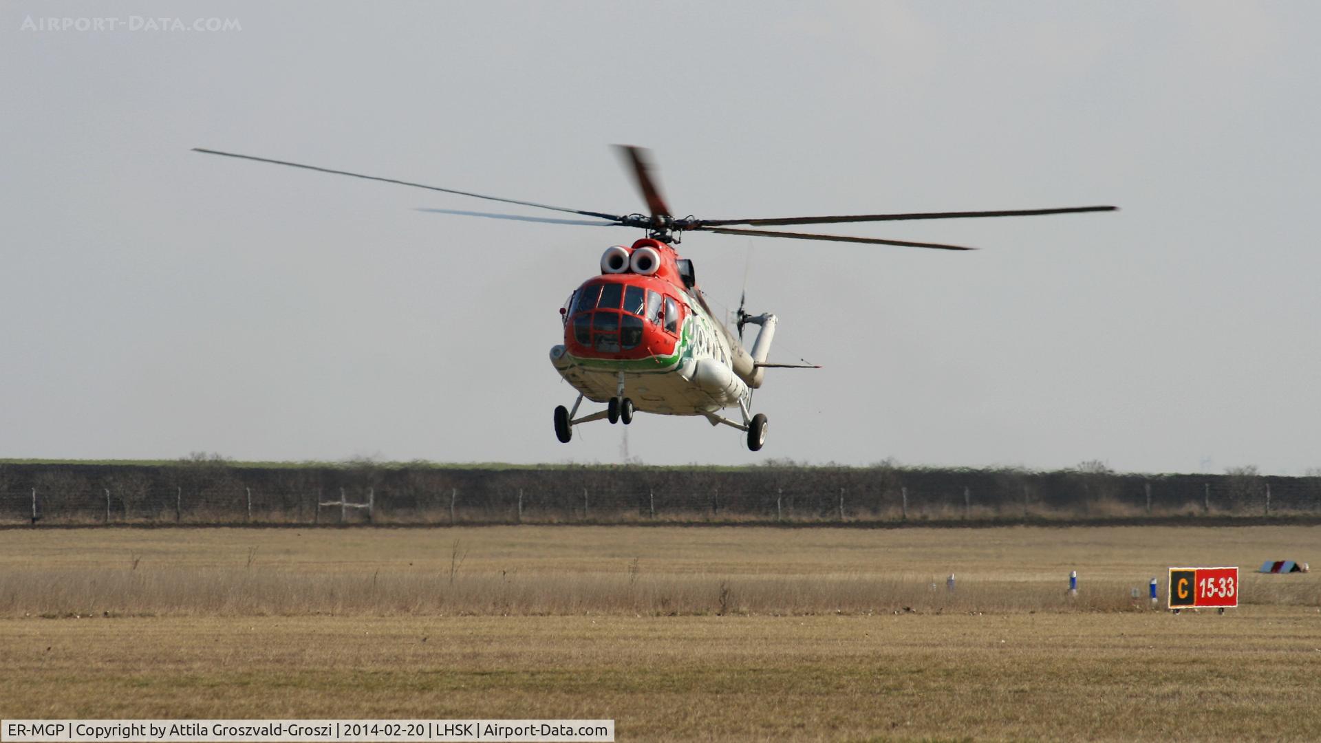 ER-MGP, 1984 Mil Mi-8T Hip C/N 98417135, Siófok-Kiliti Airport, The arrival of Moldova to replace the current station
