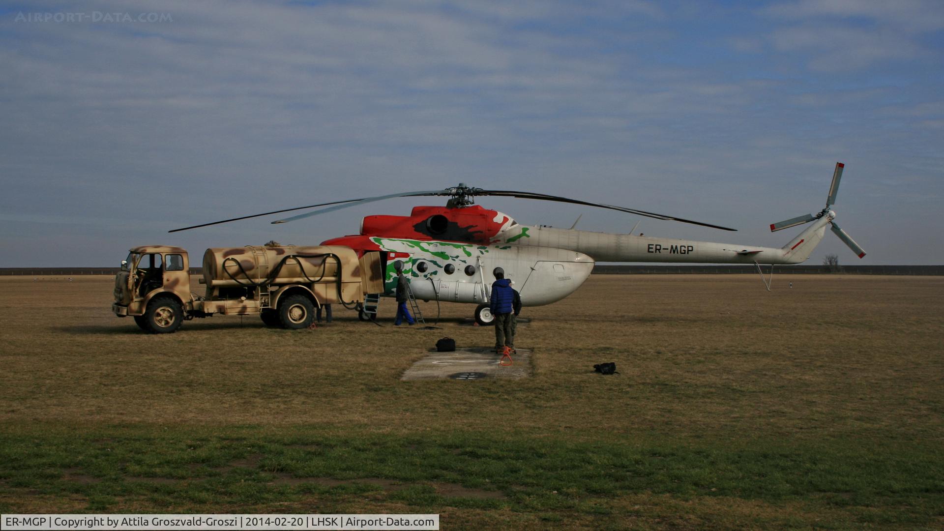 ER-MGP, 1984 Mil Mi-8T Hip C/N 98417135, Siófok-Kiliti Airport, The arrival of Moldova to replace the current station