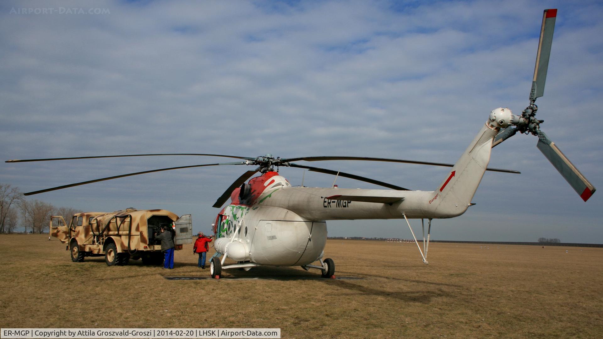 ER-MGP, 1984 Mil Mi-8T Hip C/N 98417135, Siófok-Kiliti Airport, The arrival of Moldova to replace the current station