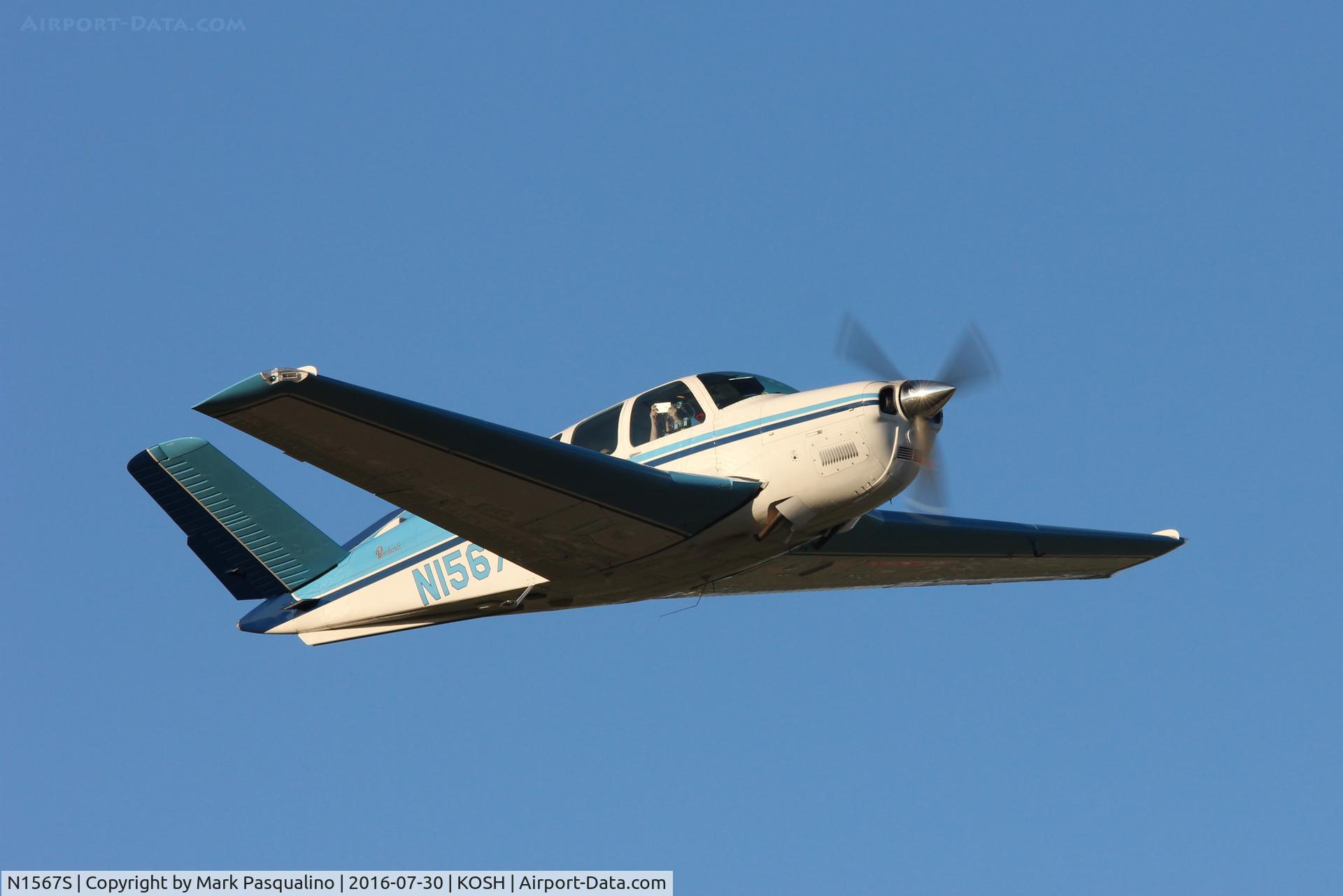 N1567S, 1962 Beech P35 Bonanza C/N D-6993, Beech P35