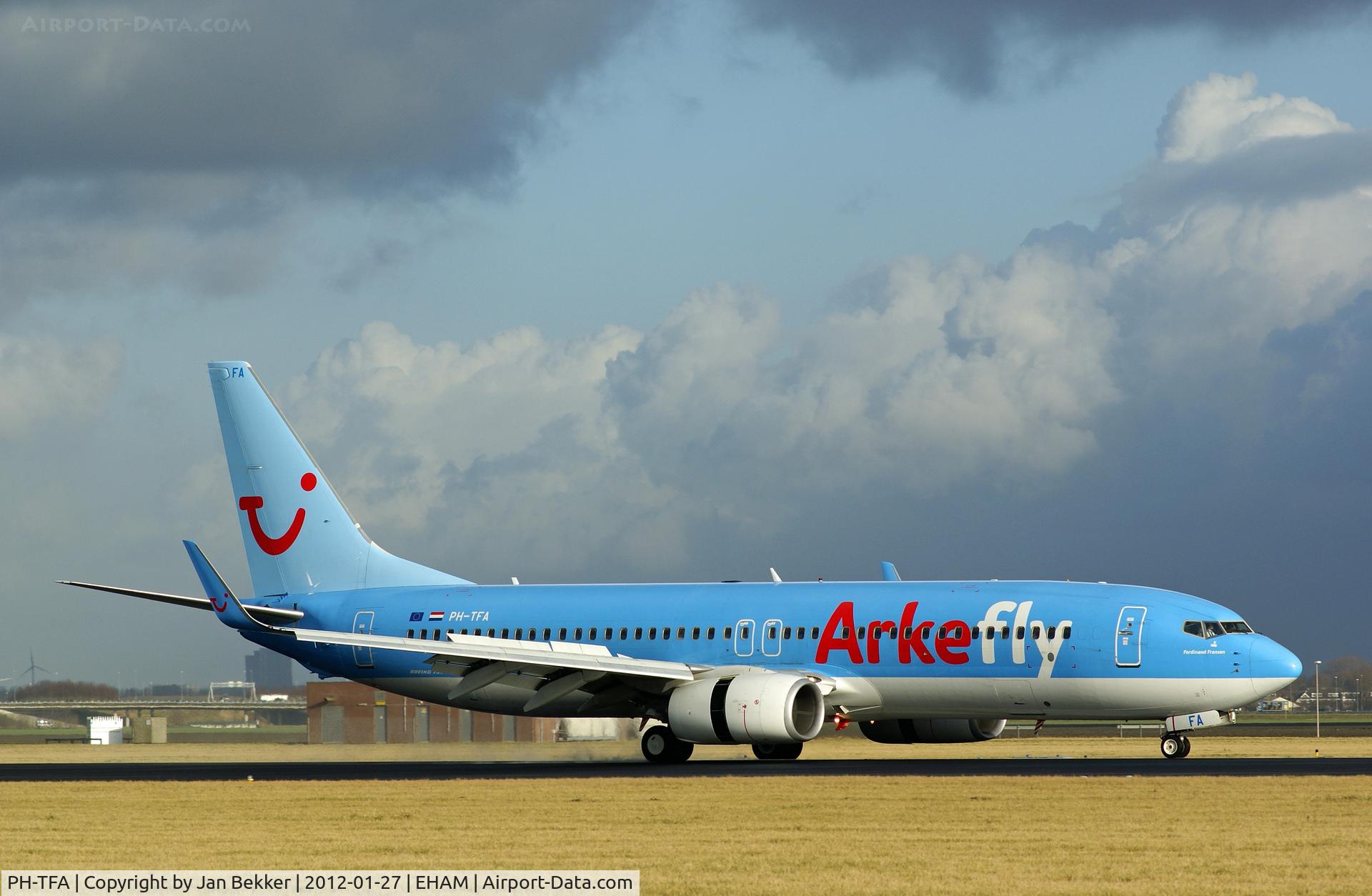 PH-TFA, 2007 Boeing 737-8K5 C/N 35100, Schiphol Amsterdam