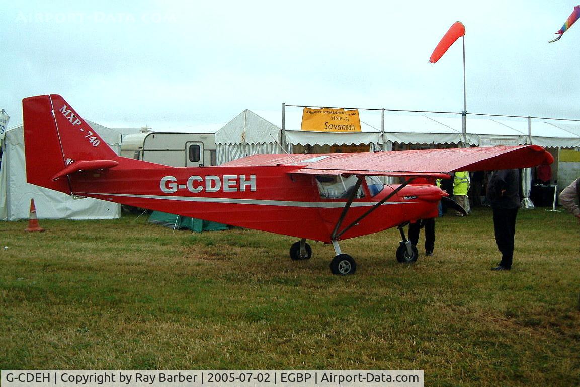 G-CDEH, 2004 ICP MXP-740 Savannah LS(1) C/N BMAA/HB/349, I.C.P. MXP-740 Savannah [BMAA/HB/349] Kemble~G 02/07/2005