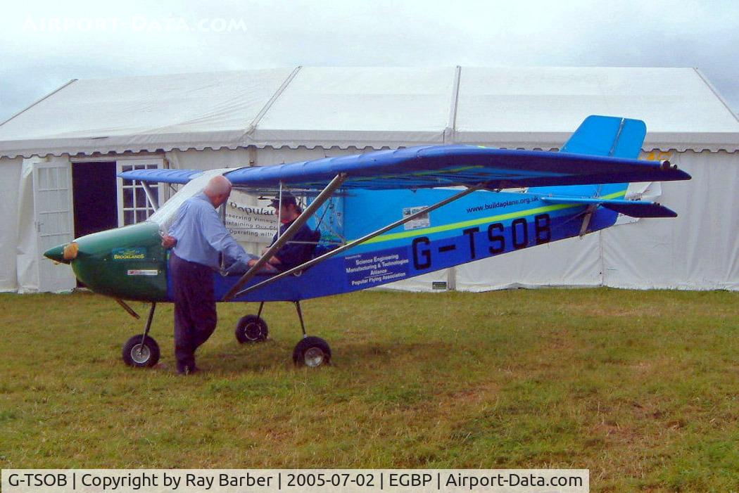 G-TSOB, 2005 Rans S-6ES Coyote II C/N PFA 204-14066, Rans S-6ES Coyote II [PFA 204-14066] Kemble~G 02/07/2005