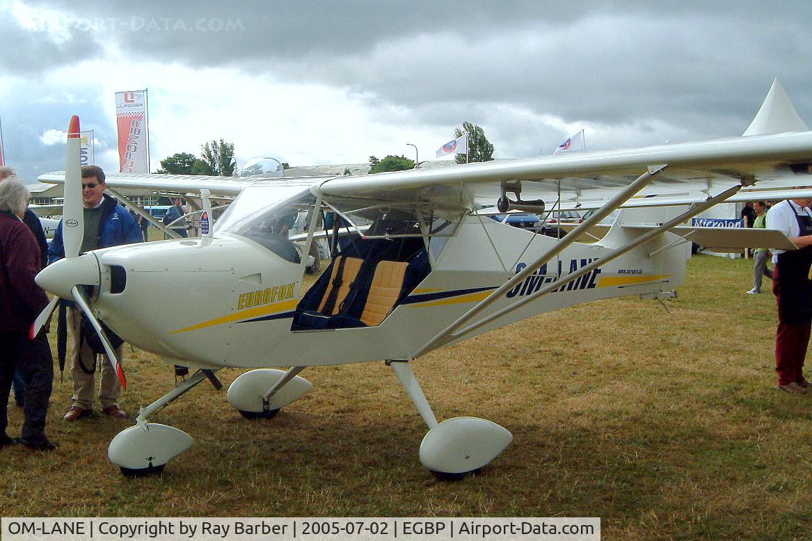 OM-LANE, 2005 Aeropro Eurofox C/N 17505, Aeropro Eurofox [17505] Kemble~G 02/07/2005