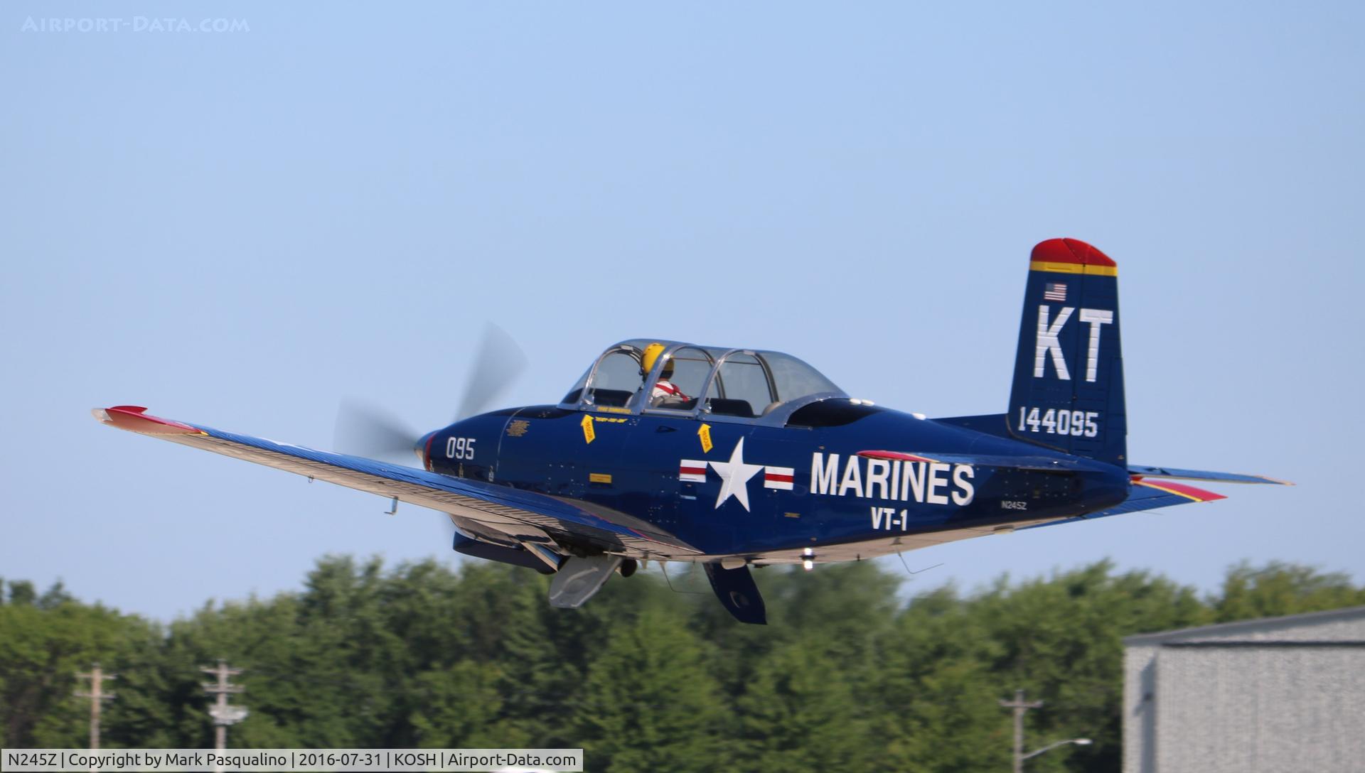 N245Z, 1957 Beech T-34B C/N 144095, Beech T-34B